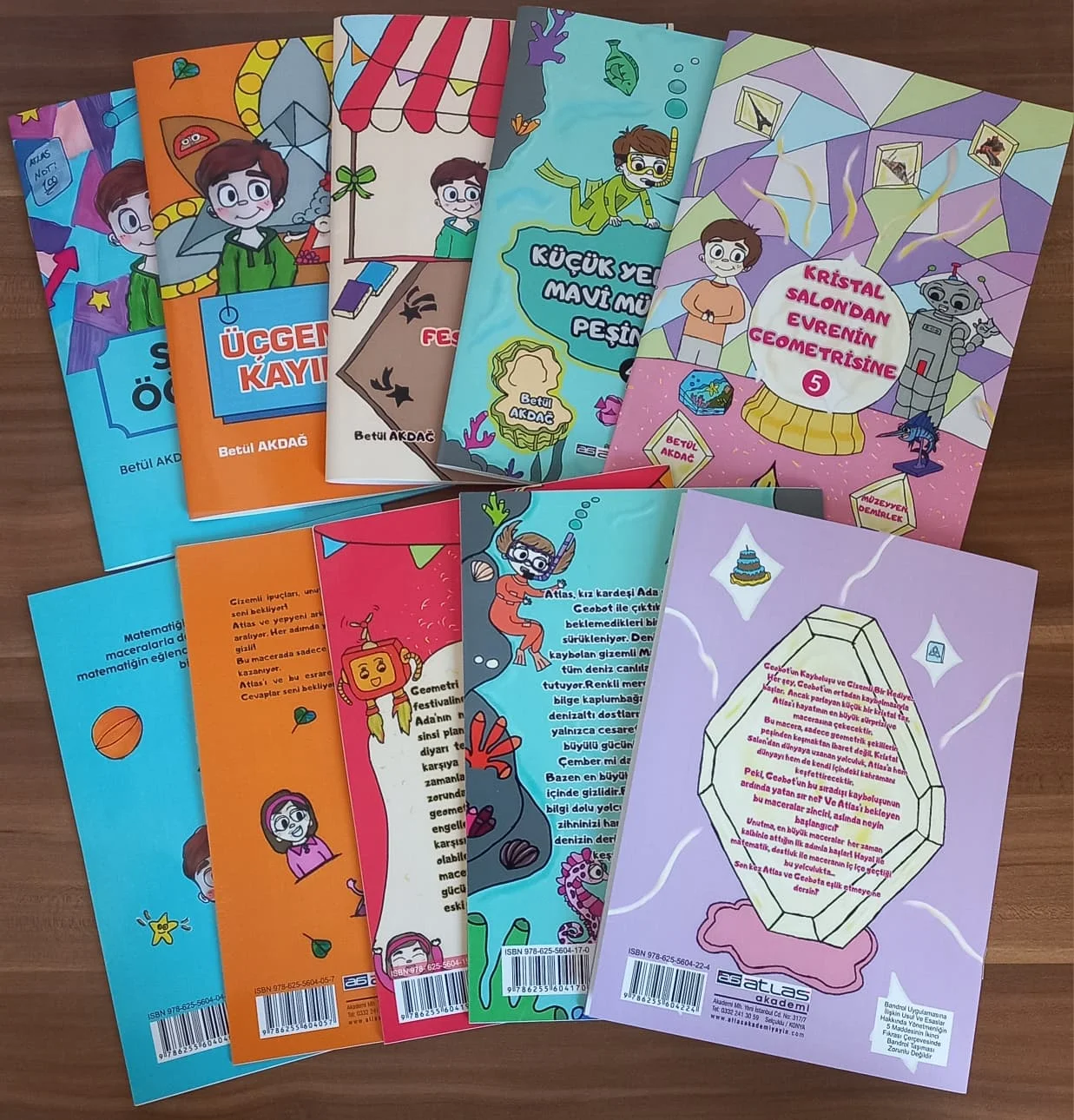 Bölümümüz Öğrencilerinden Eğitici Hikayelerle Matematik Serisi Projesi