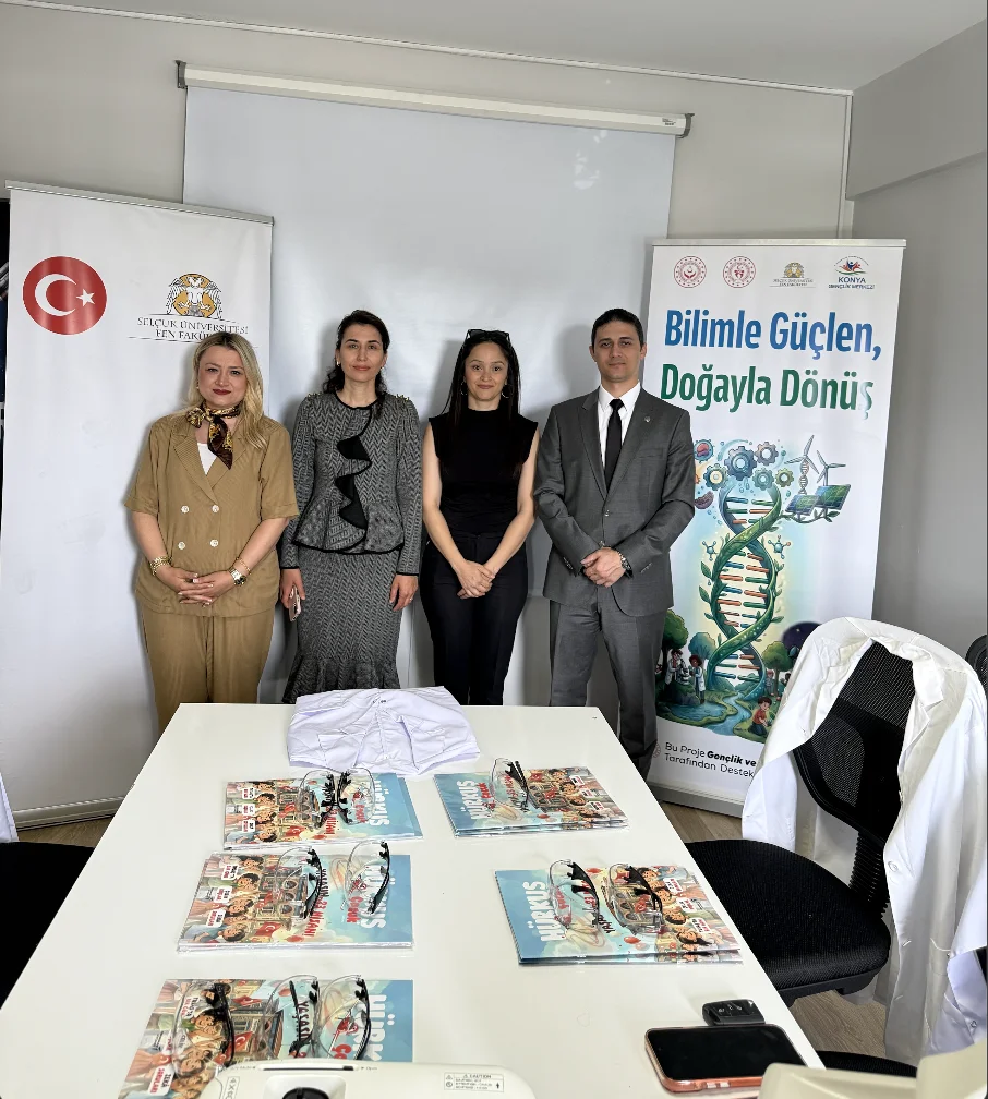 Fen Fakültesi olarak, çocuklarımızın bilimle buluştuğu her projede yer almaktan mutluluk duyuyoruz.