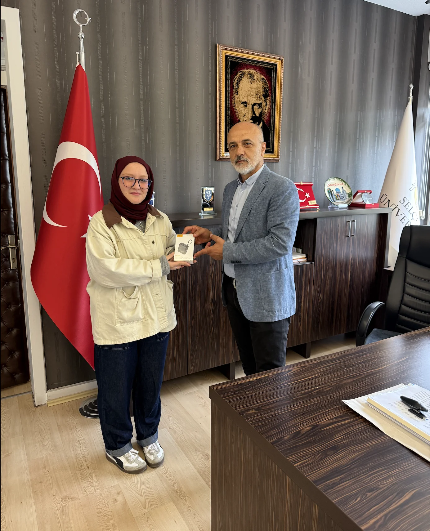Oryantirin Yarışı Ödül Takdimi