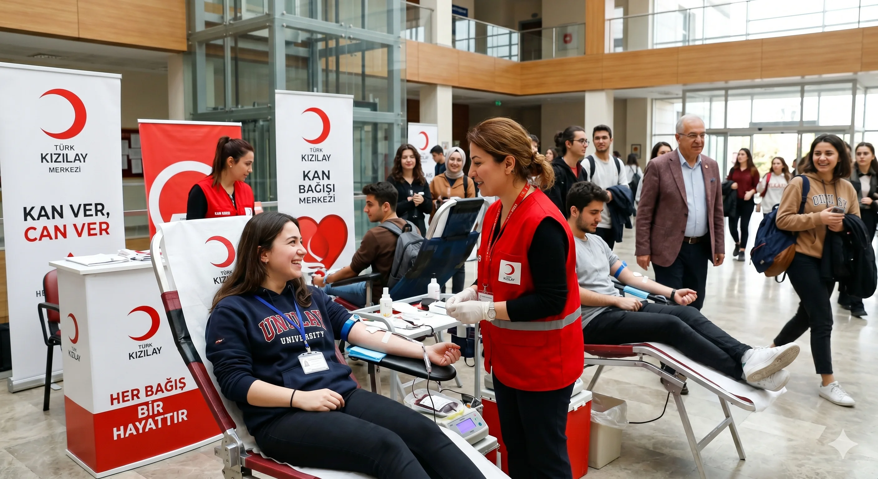 Güneysınır MYO'dan Anlamlı Etkinlik: Kızılay'a Kan Bağışı