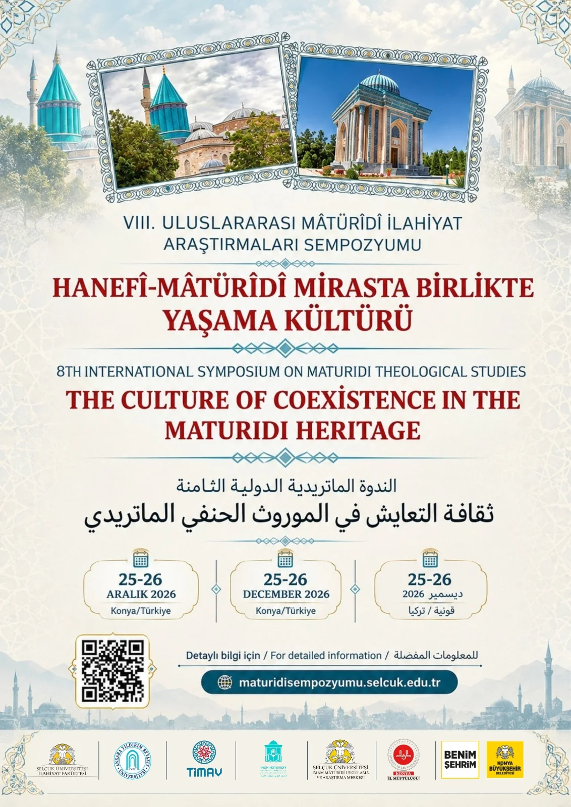 VIII. Uluslararası Mâtürîdî İlahiyat Araştırmaları Sempozyumu