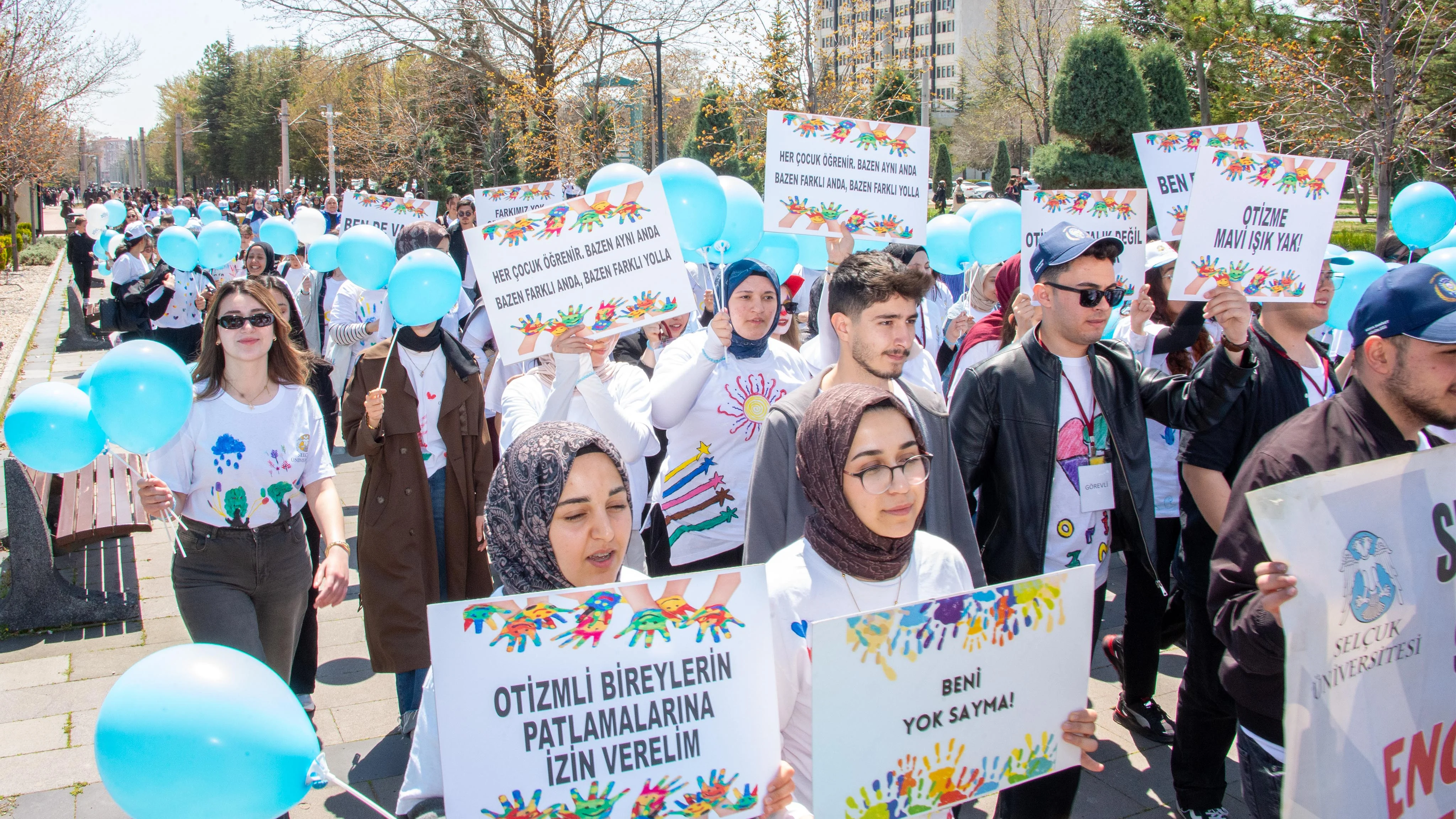 Selçuk Üniversitesinde Otizm Farkındalık Etkinliği düzenlendi