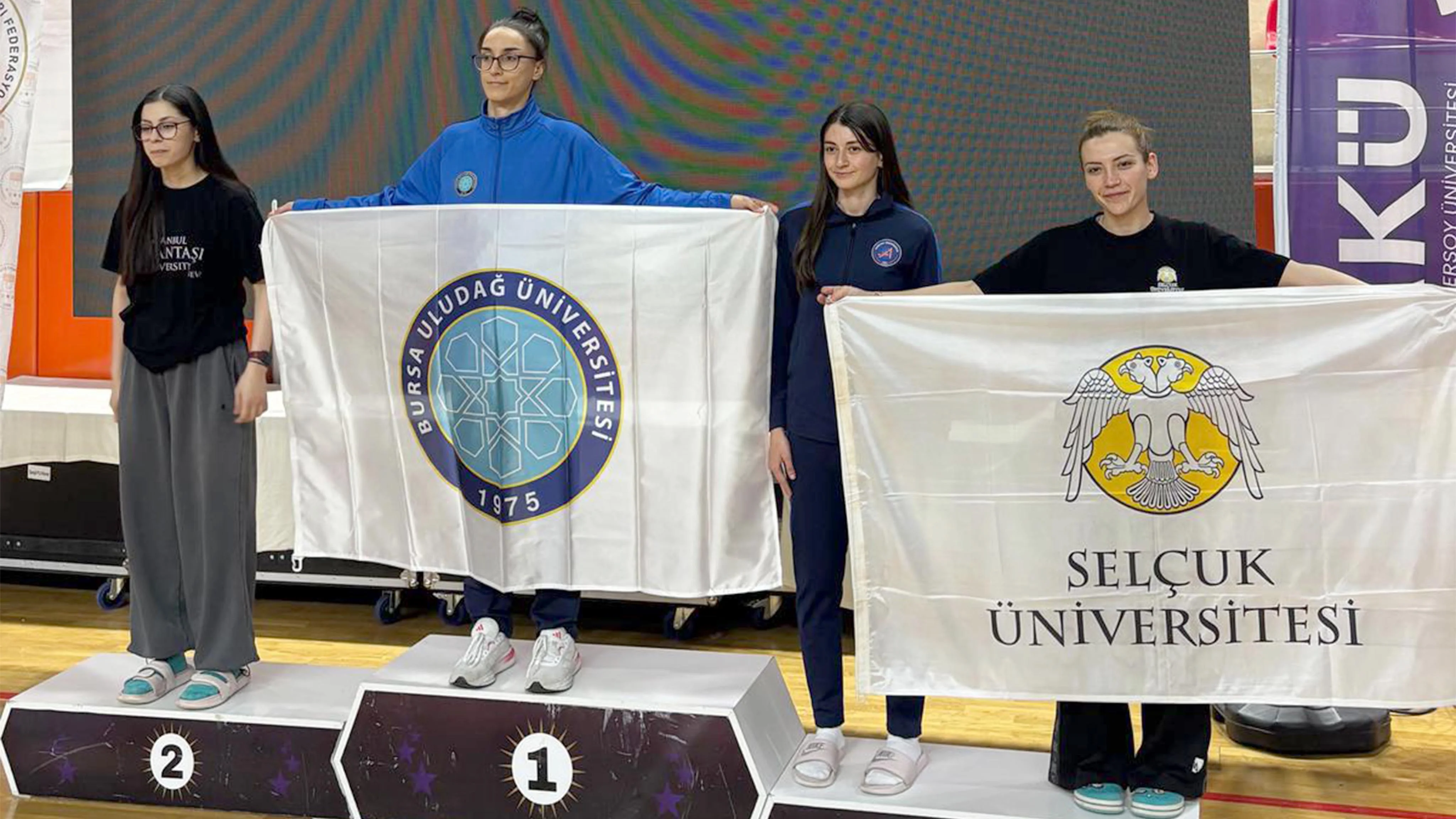 Selçuk Üniversitesi tekvandoda Türkiye üçüncüsü