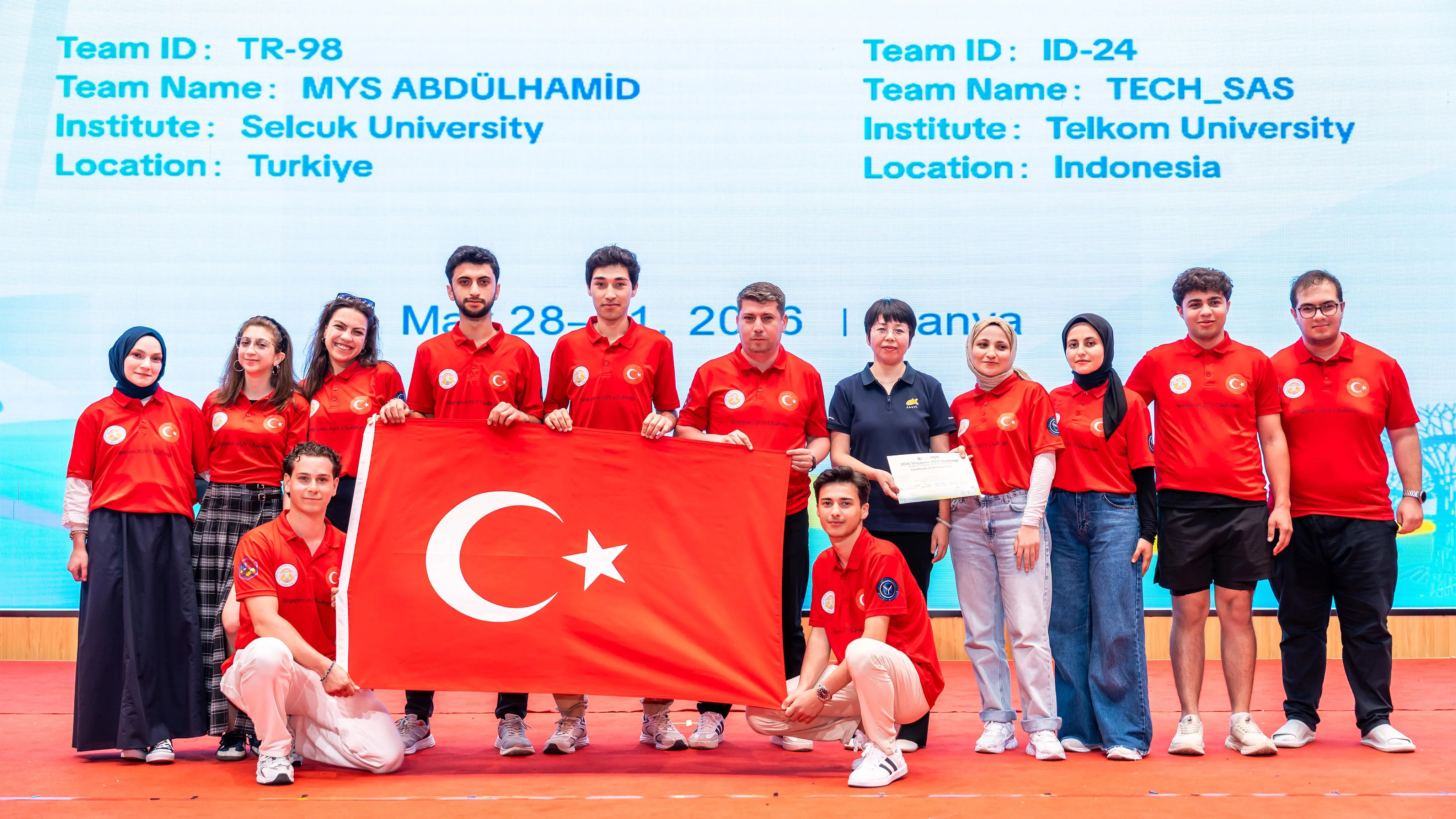 SAUVC 2026’da dünya şampiyonluğu Selçuk Üniversitesinin