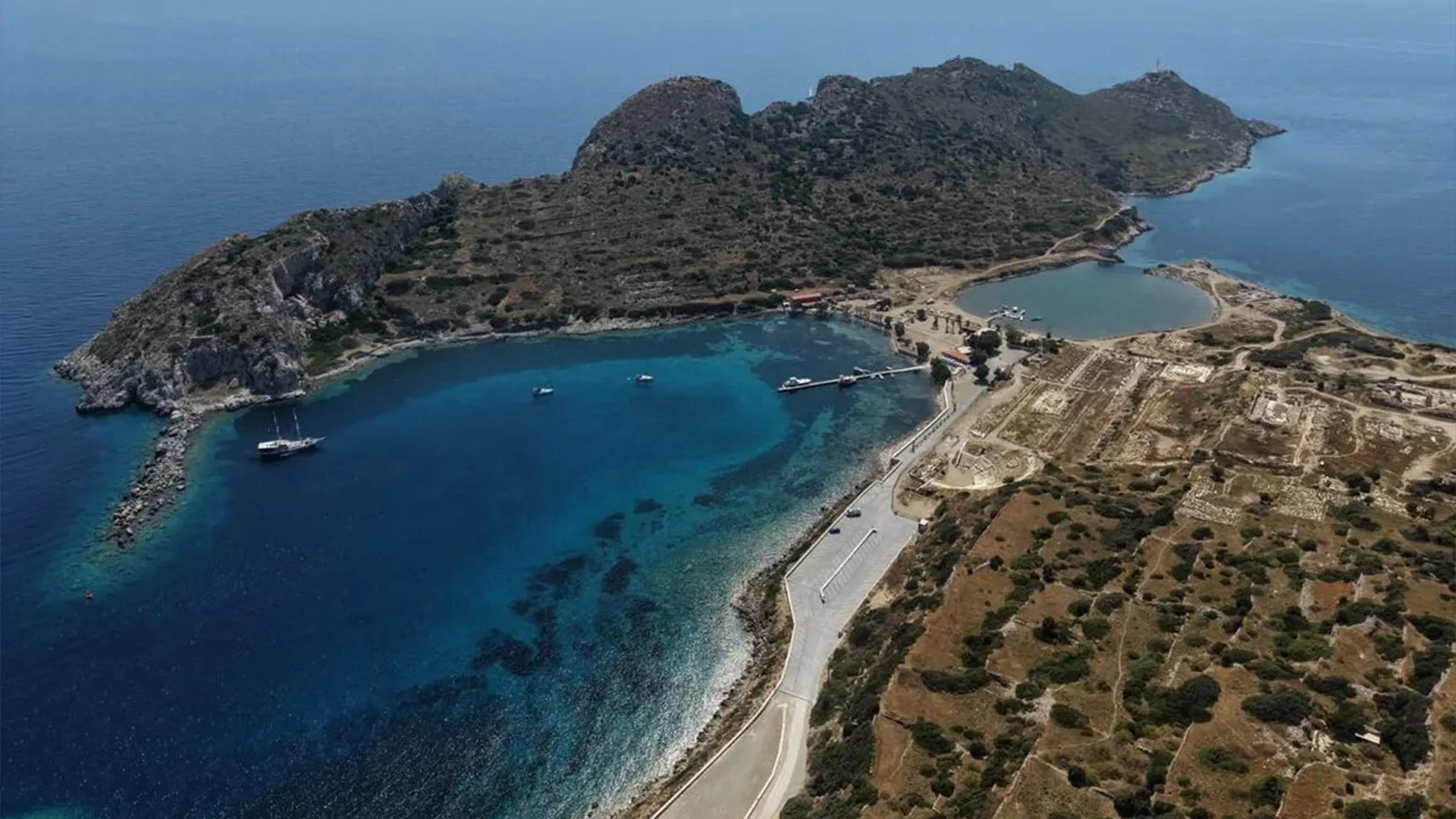 Selçuk Üniversitesinin yürüttüğü Knidos kazılarında yeni bir proje hayata geçiriliyor