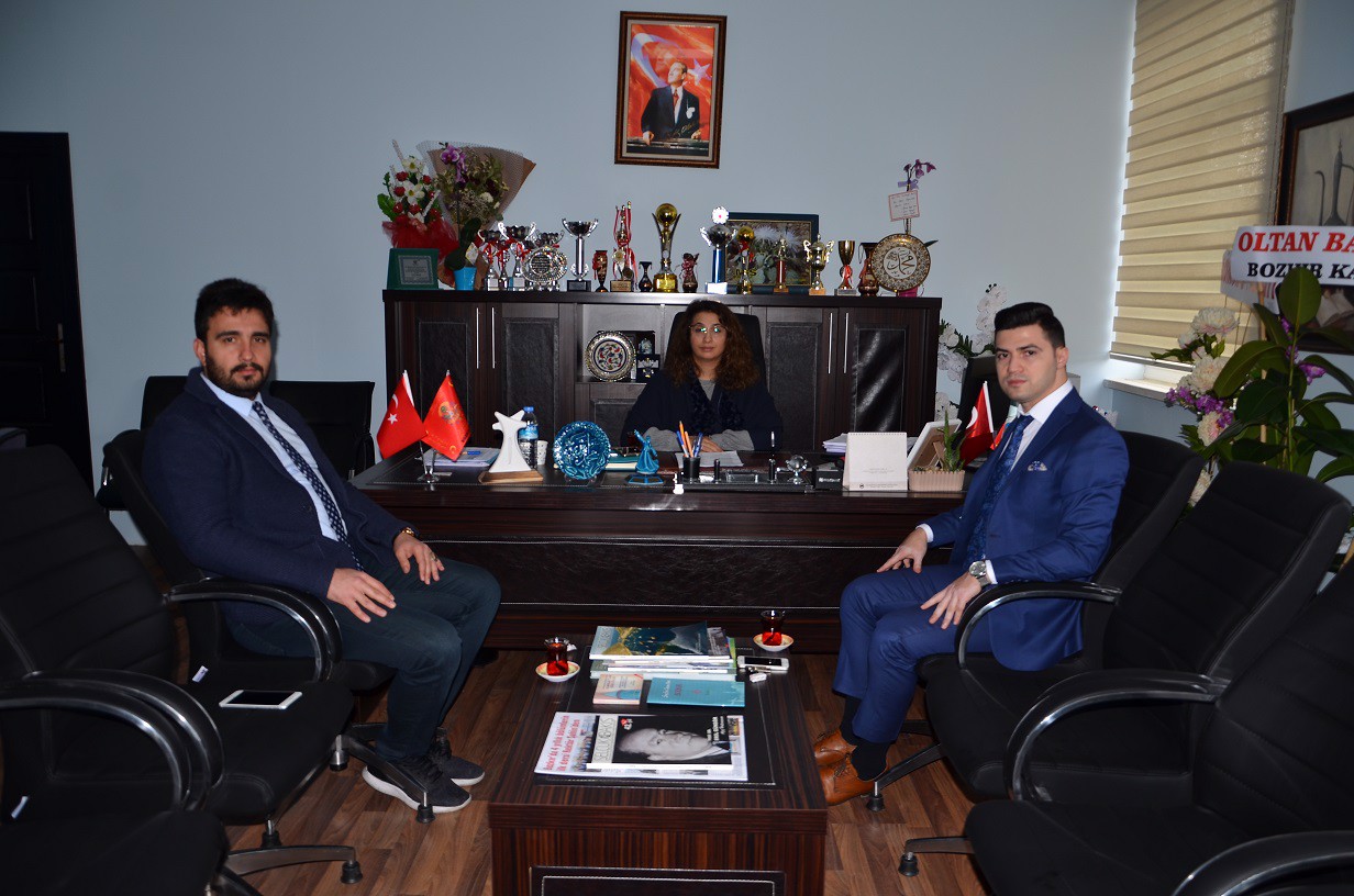 BOZKIR CUMHURİYET BAŞSAVCIMIZ DAN HAYIRLI OLSUN ZİYARETİ