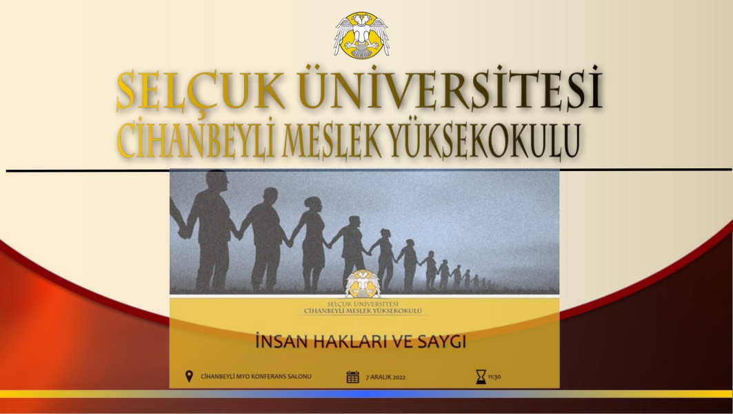 "İnsan Hakları ve Saygı" Semineri