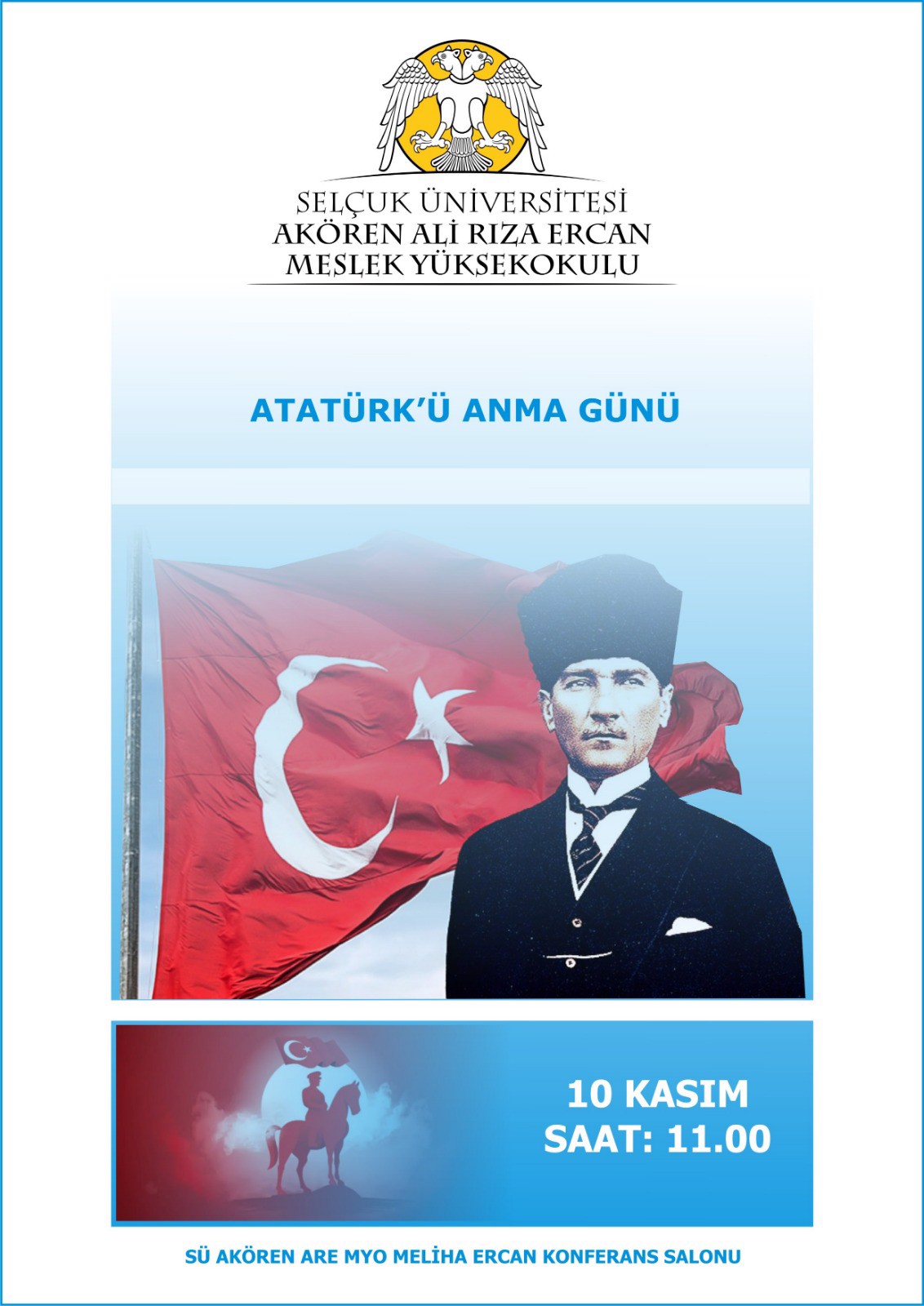 10 Kasım Atatürk’ü Anma Günü