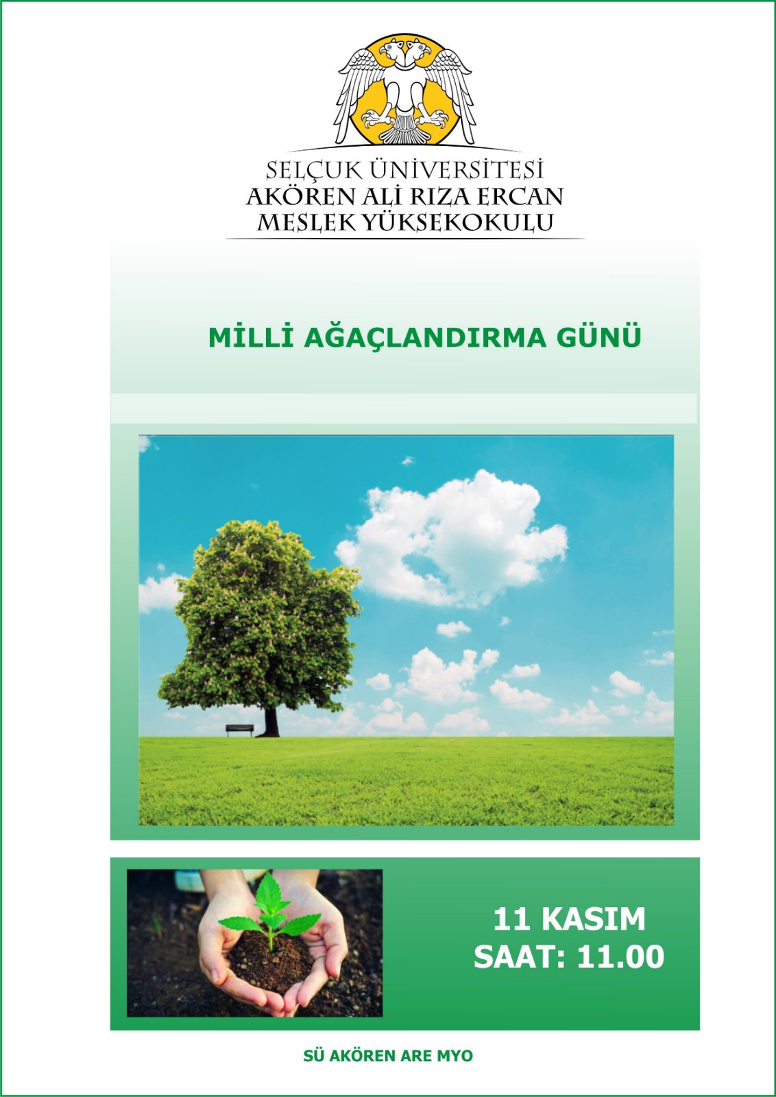 11 Kasım Milli Ağaçlandırma Günü