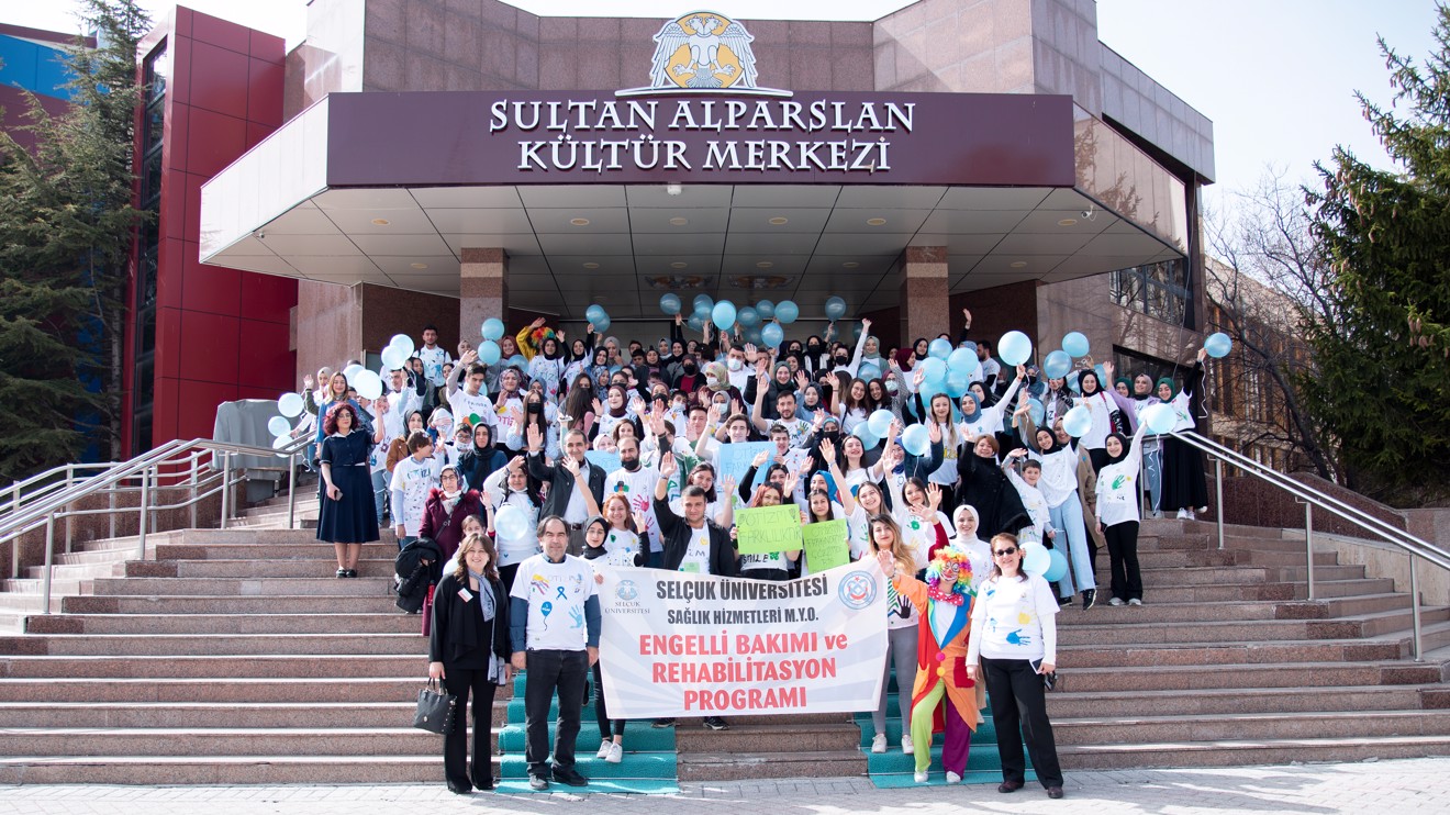 Selçuk Üniversitesinde ‘Geleneksel Otizm Farkındalık Etkinliği’