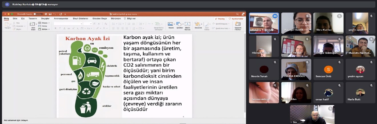 Türkiye Fitobakteriyoloji Çalışma Grubu İklim Değişikliği Bilgilendirme Toplantısı