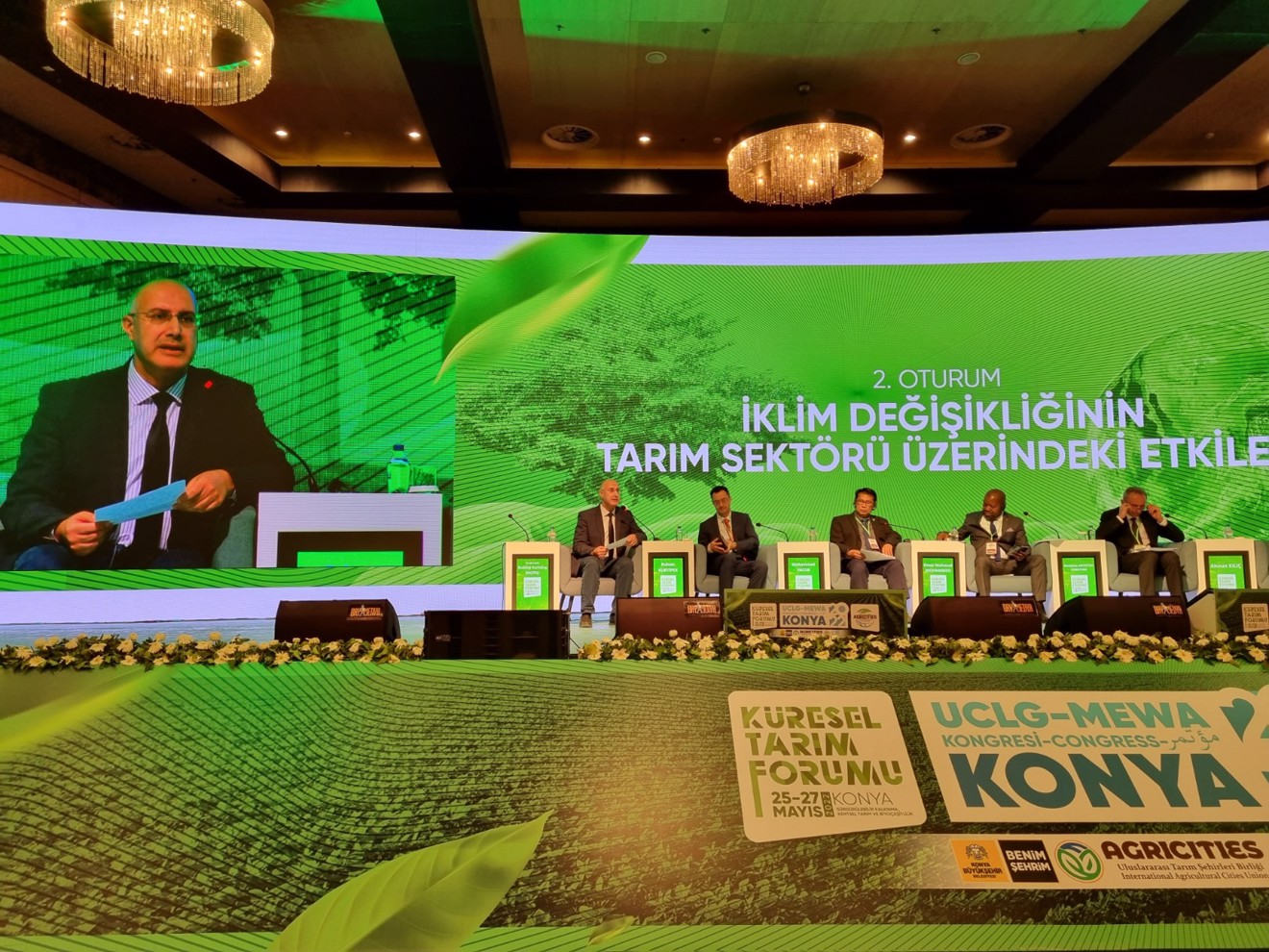İklim Değişikliğinin Tarım Sektörü Üzerindeki Etkileri Toplantısı