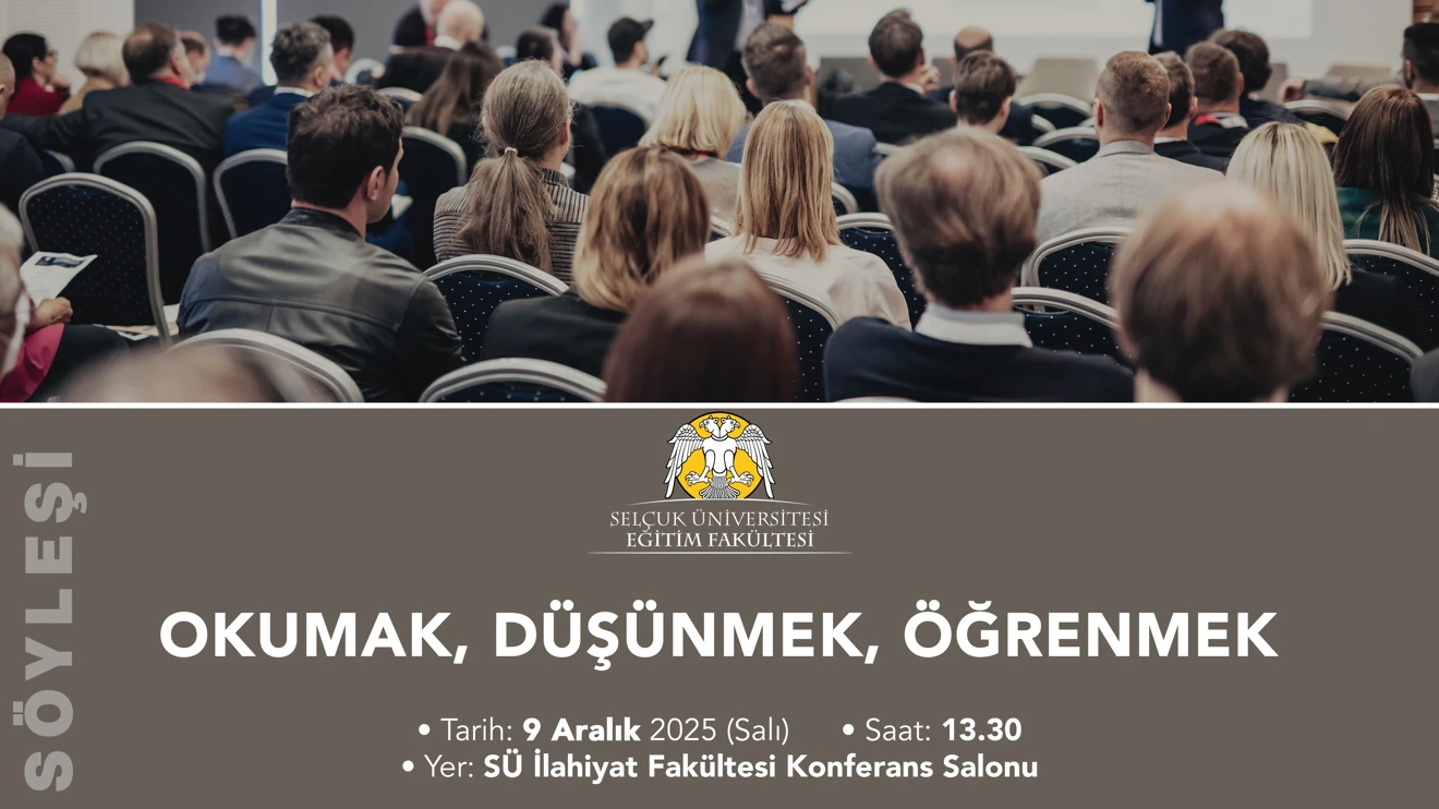 “Okumak, Düşünmek, Öğrenmek” Söyleşisi