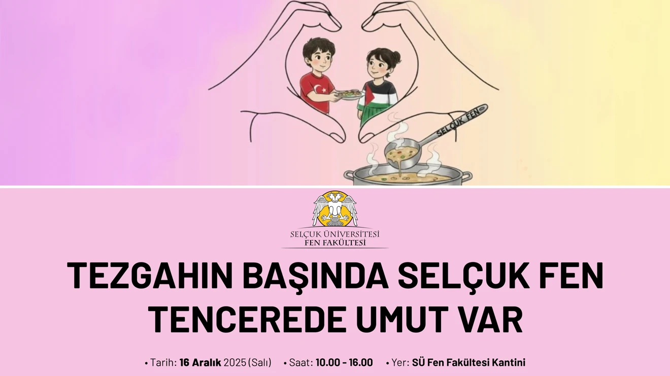 Tezgahın başında Selçuk Fen, tencerede Umut var!