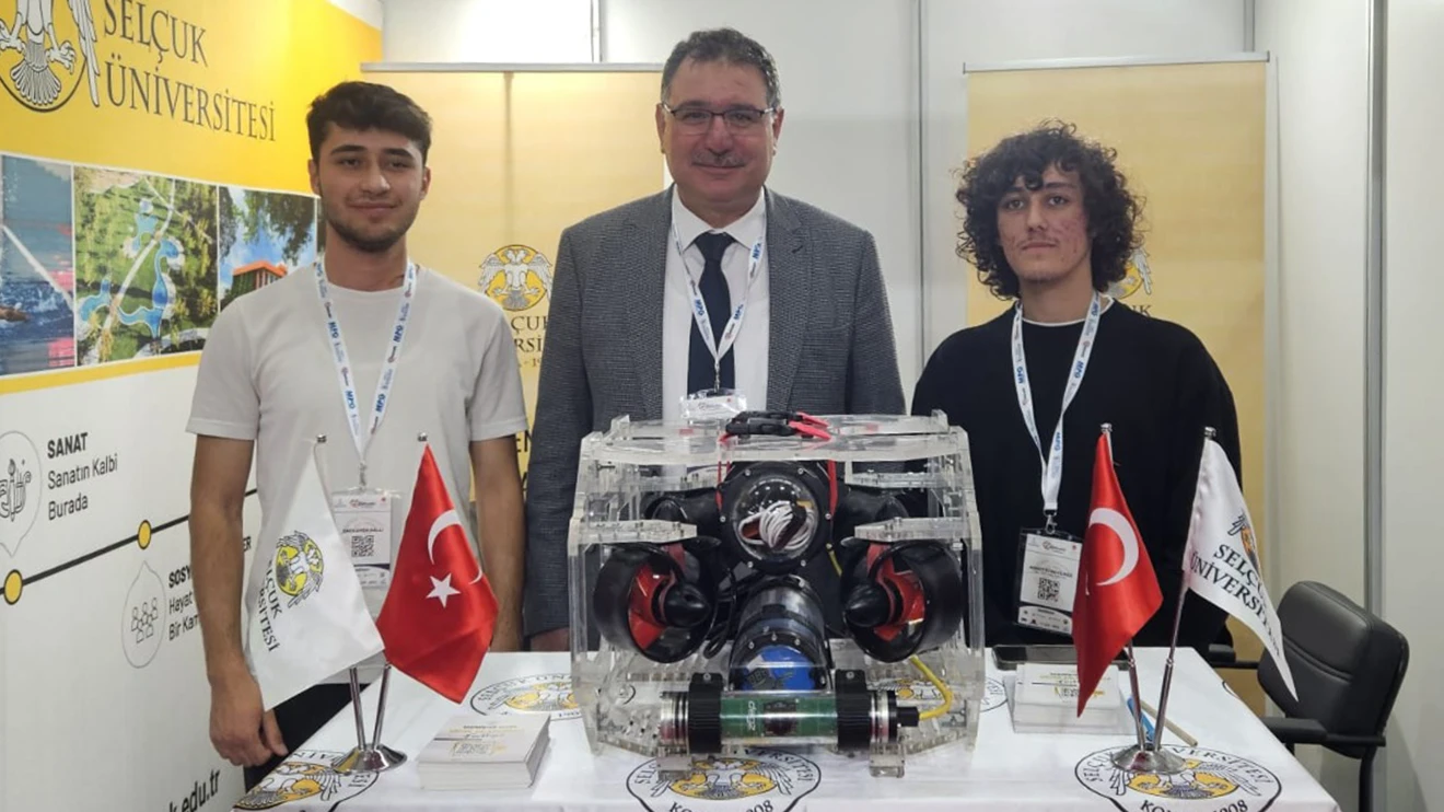 Savunma Sanayi Buluşmalarında Selçuk Üniversitesinin stantlarına yoğun ilgi