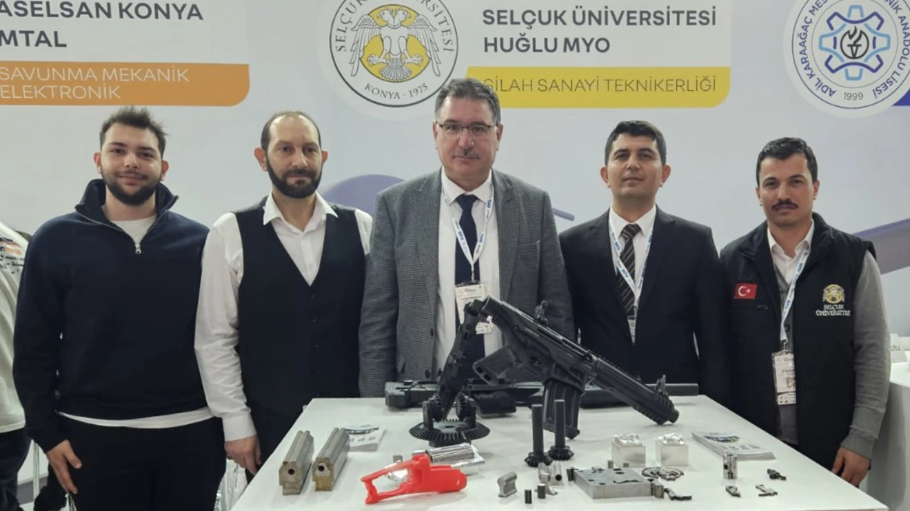 Savunma Sanayi Buluşmalarında Selçuk Üniversitesinin stantlarına yoğun ilgi