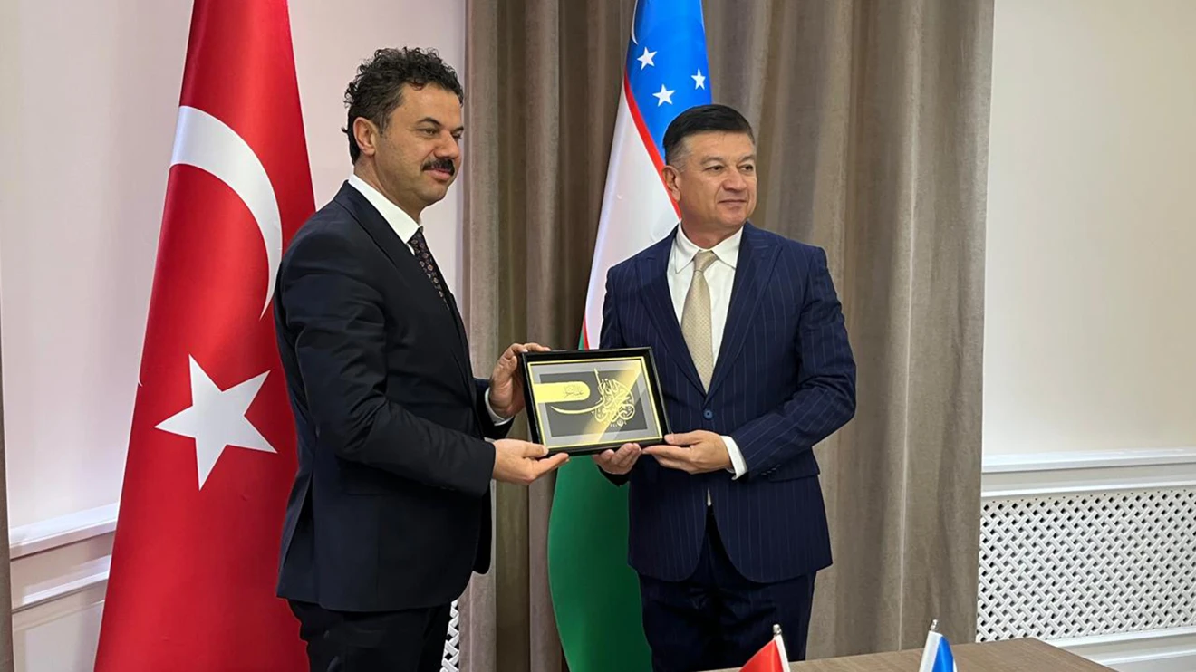 Rektör Yılmaz, Özbekistan’da akademik iş birlikleri için temaslarda bulundu