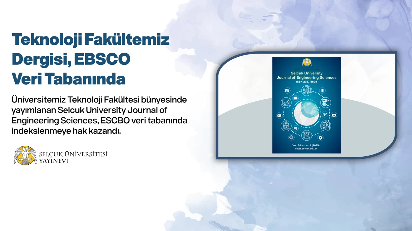 Teknoloji Fakültemiz Dergisi, EBSCO Veri Tabanında