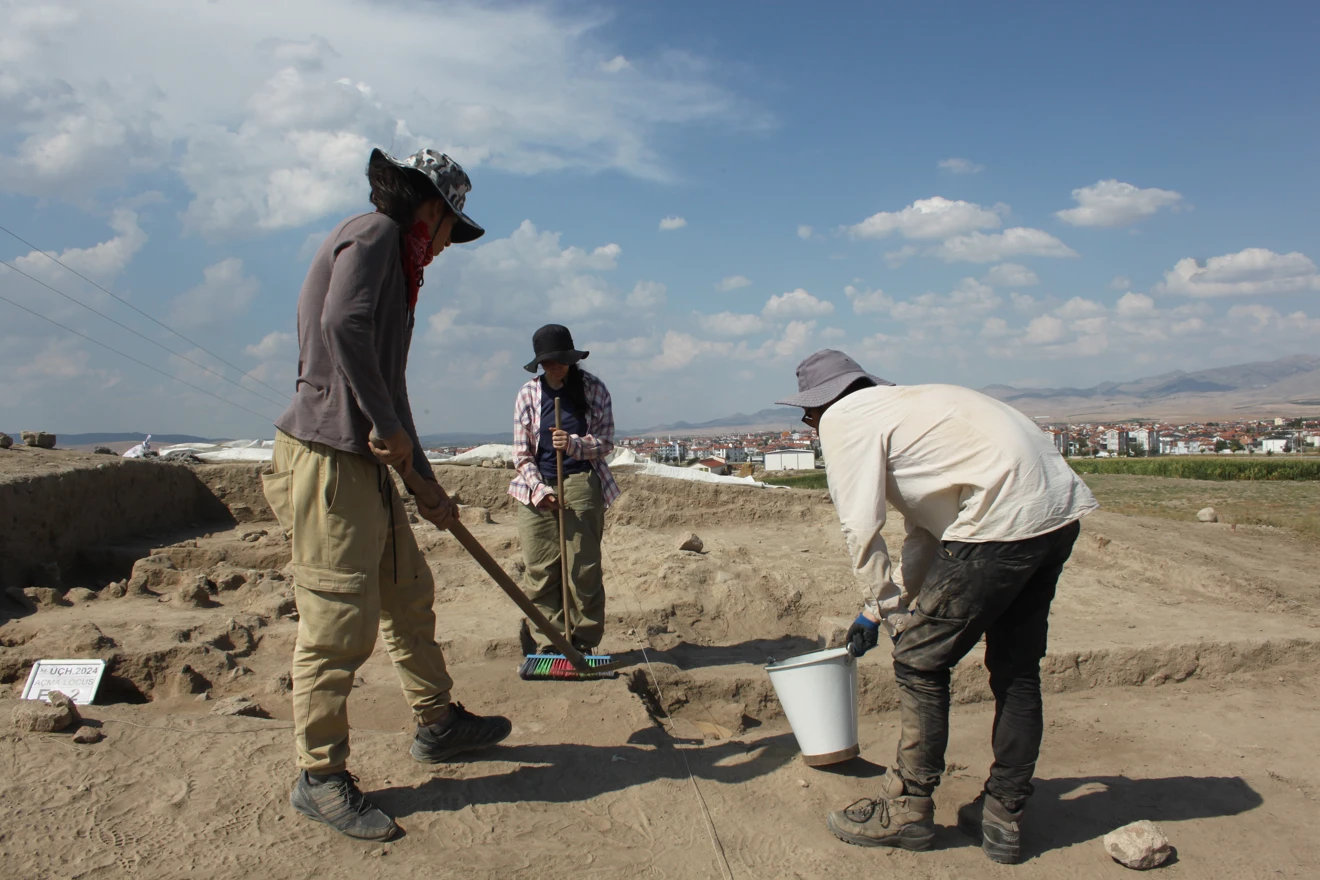 2024 kazı sezonu Üçhöyük kazıları.
