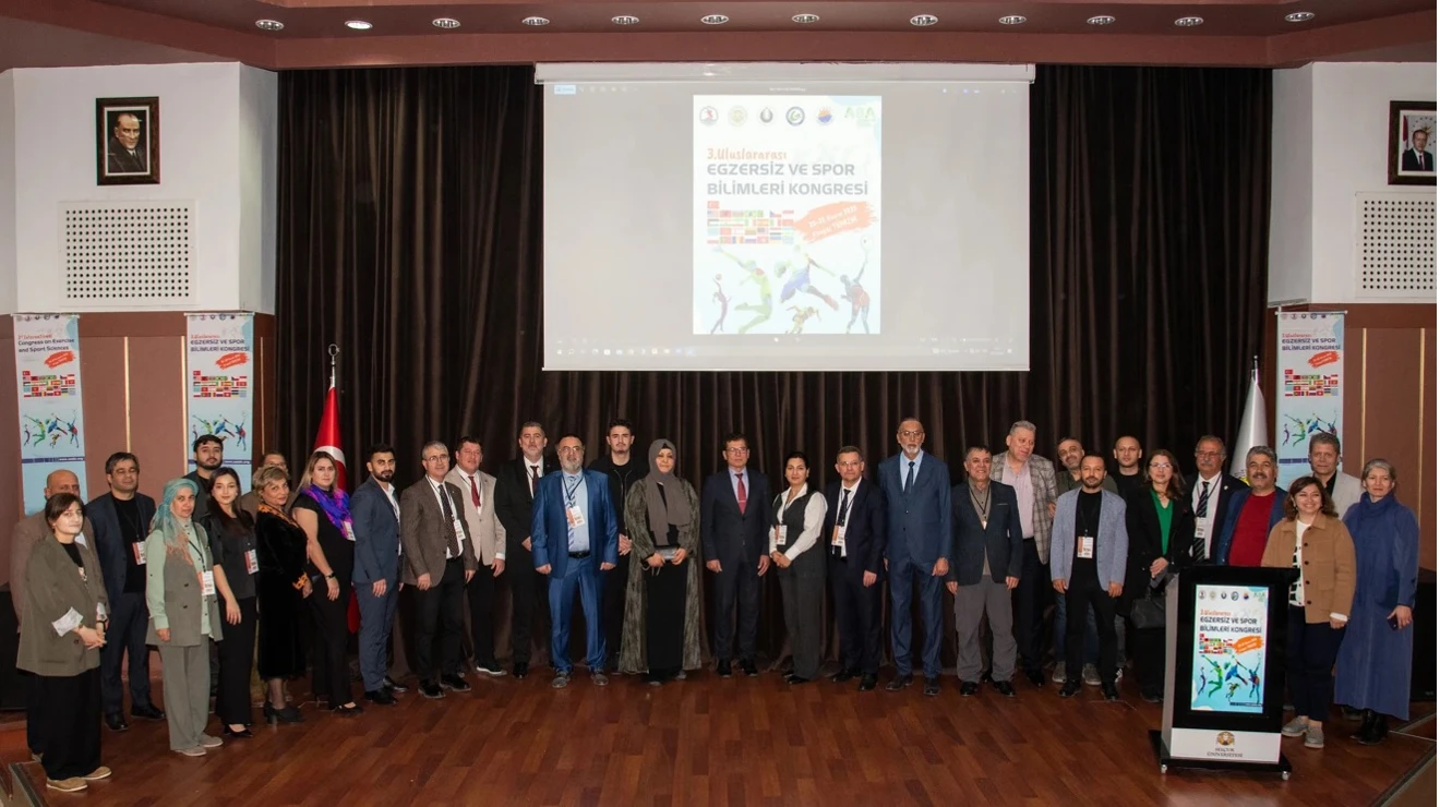 3. Uluslararası Egzersiz ve Spor Bilimleri Kongresi başladı