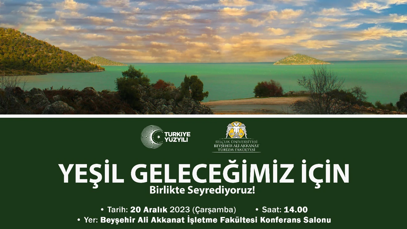 "YEŞİL GELECEĞİMİZ İÇİN BİRLİKTE SEYREDİYORUZ!" Projesi Hayata Geçti