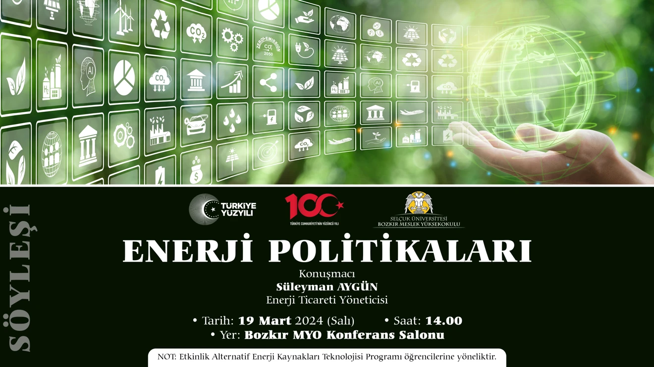 Enerji Politikaları - Söyleşi