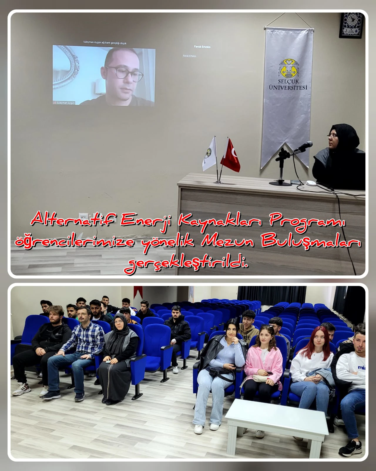 Alternatif Enerji Kaynakları Teknoloji Programına Yönelik Mezun Buluşmaları Eğitimi