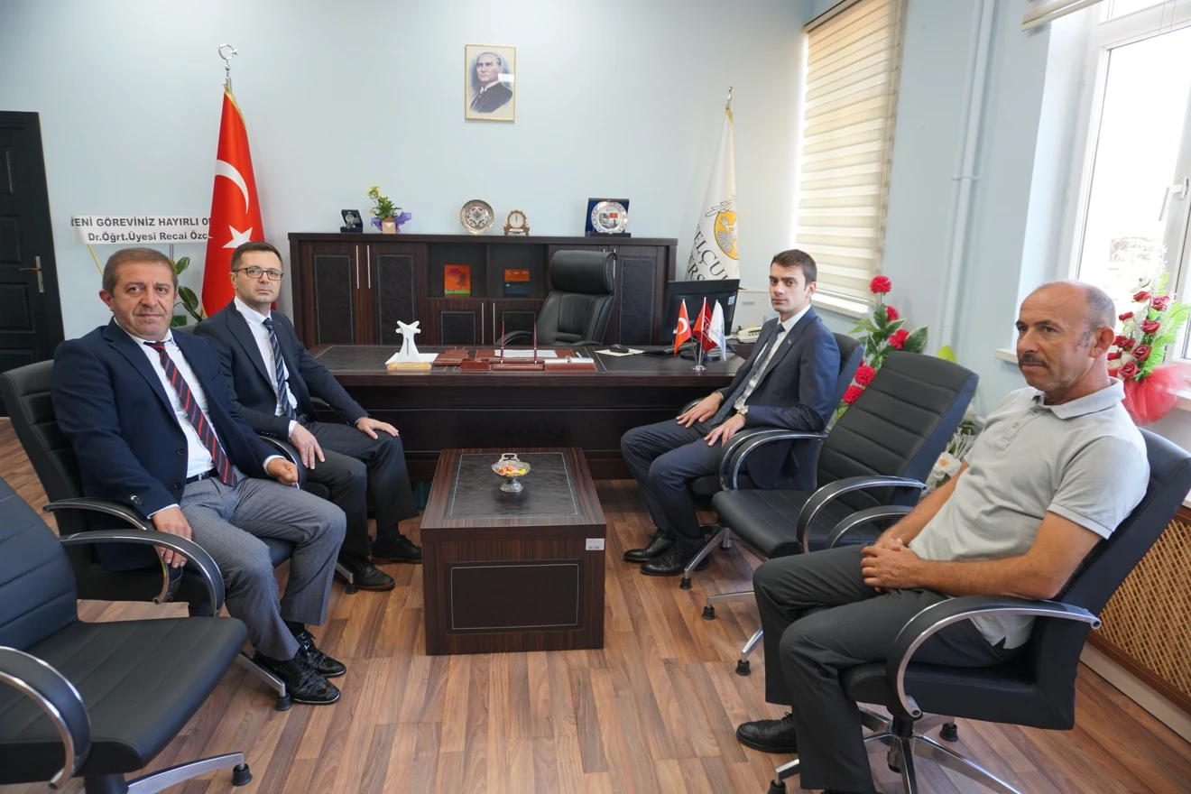 Bozkır Kaymakamı Sn. Atilla METE ' den Hayırlı Olsun Ziyareti