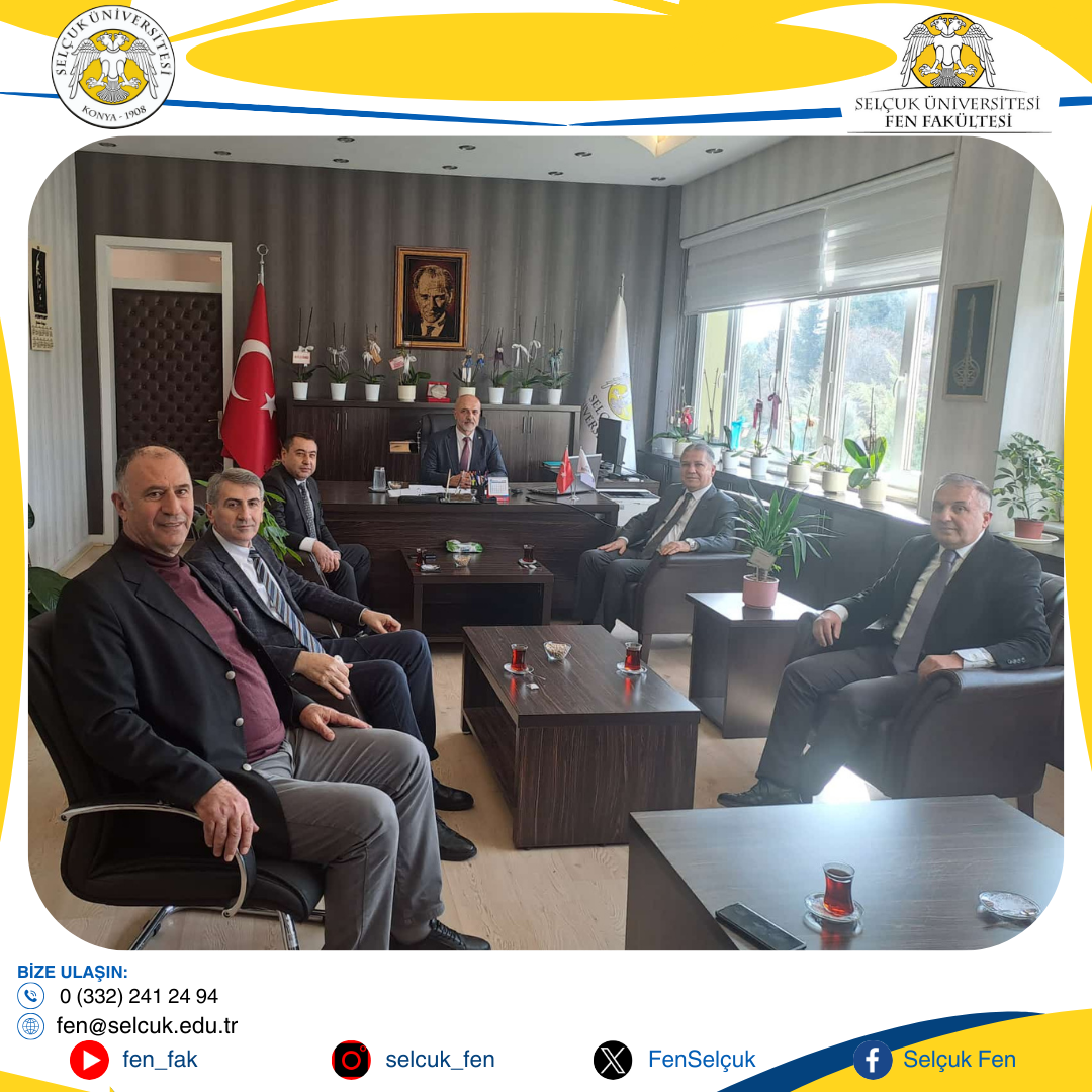 Mersin Üniversitesi Rektöründen Fakültemize Ziyaret
