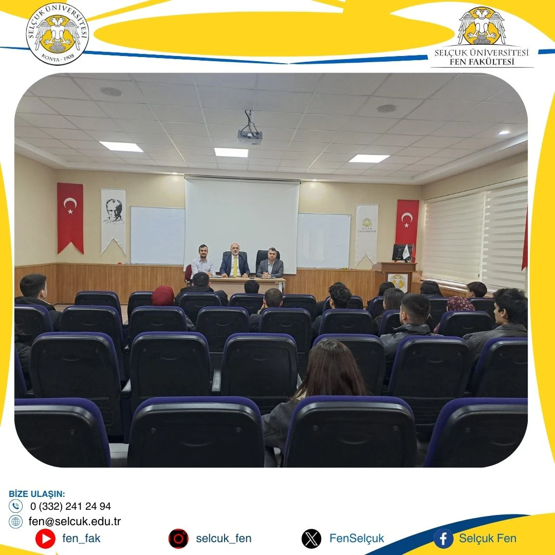 Fen Fakültesi Öğrenci-Dekan Buluşmalarının İkincisi Gerçekleştirildi