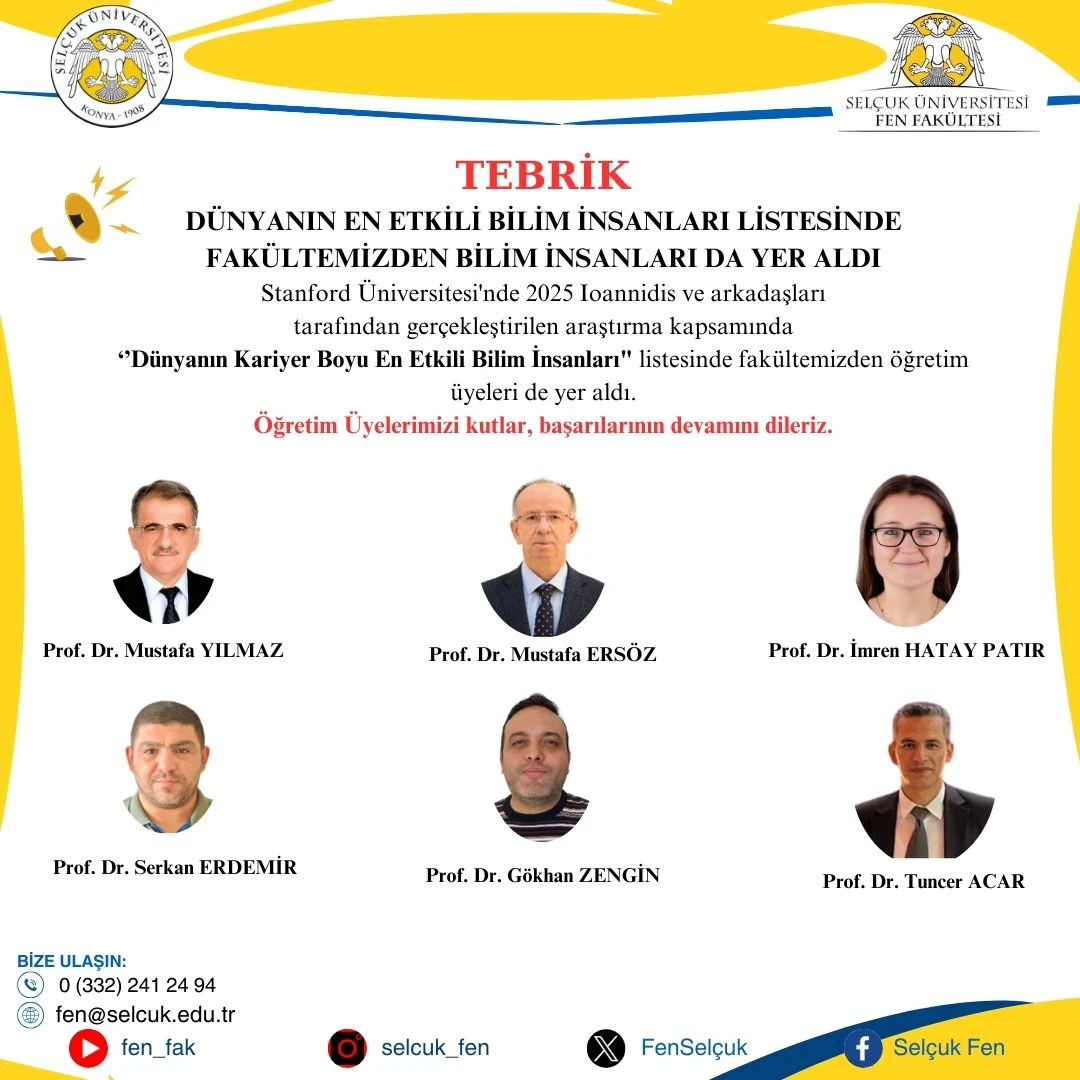 Fakültemizden Dünya Çapında Büyük Başarı