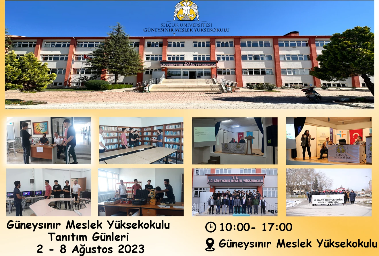 Güneysınır Meslek Yüksekokulu Tanıtım Günleri