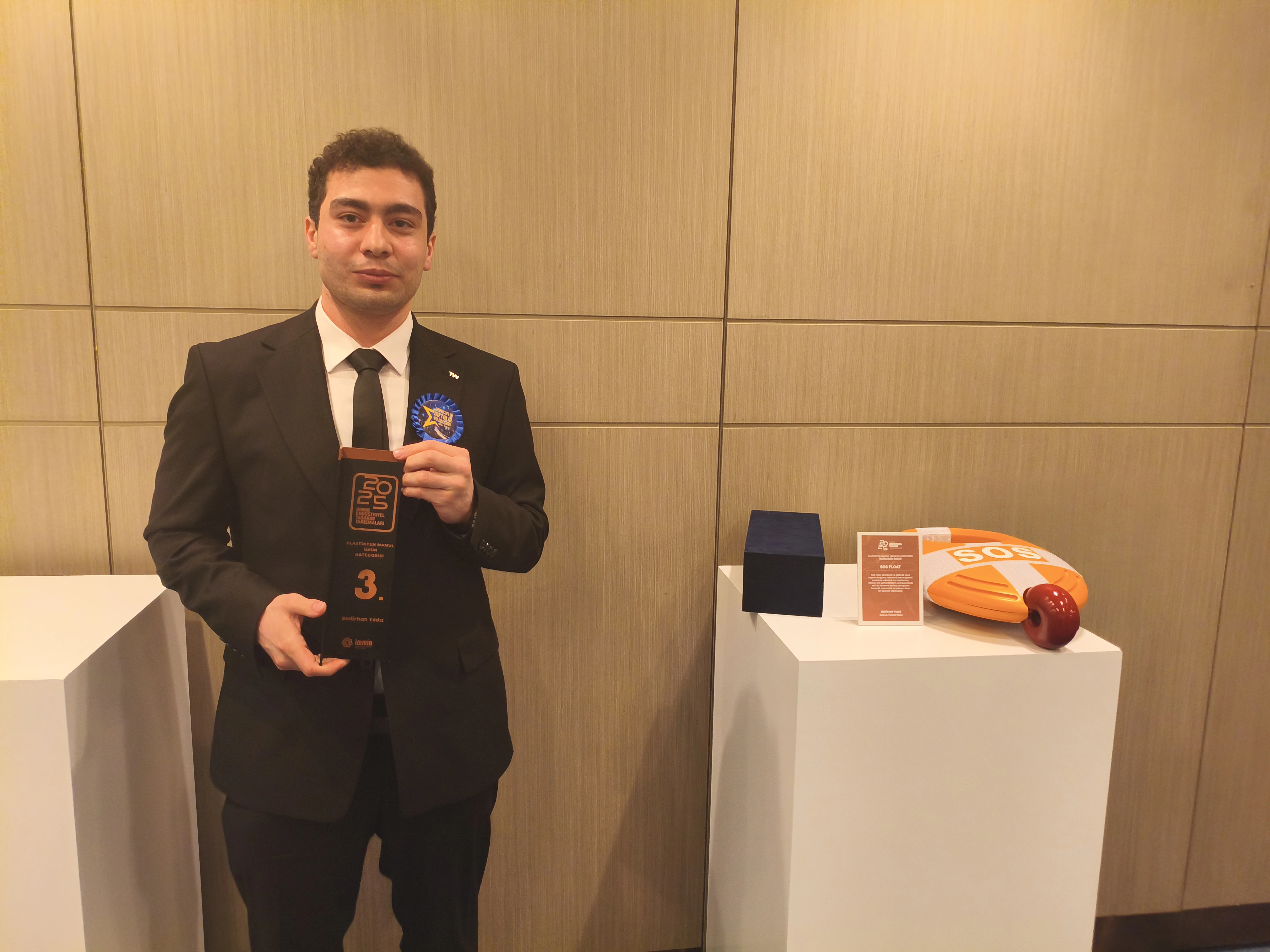 Selçuk University has once again returned with an award from the 2025 IMMIB Industrial Design Competition!