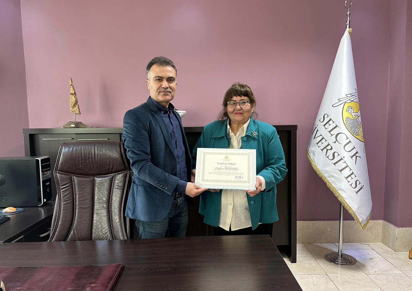 Bölümümüz Dr. Öğr. Üyesi Hafize Pektaş Emekli Oldu (27.02.2024)