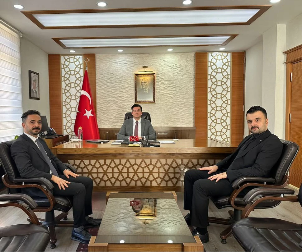 Hadim MYO'dan Kaymakam Bey'e Hayırlı Olsun Ziyareti