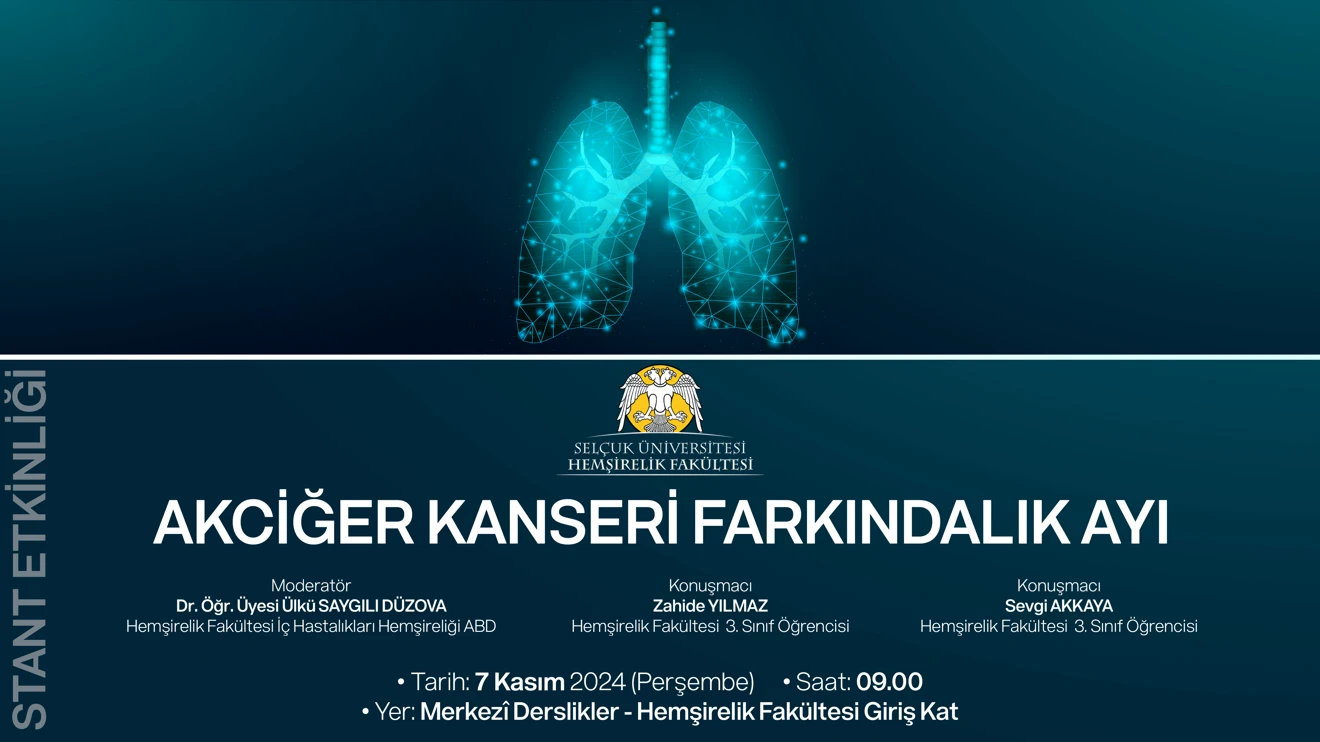 Akciğer Kanseri Farkındalık Ayı Stand Etkinliği