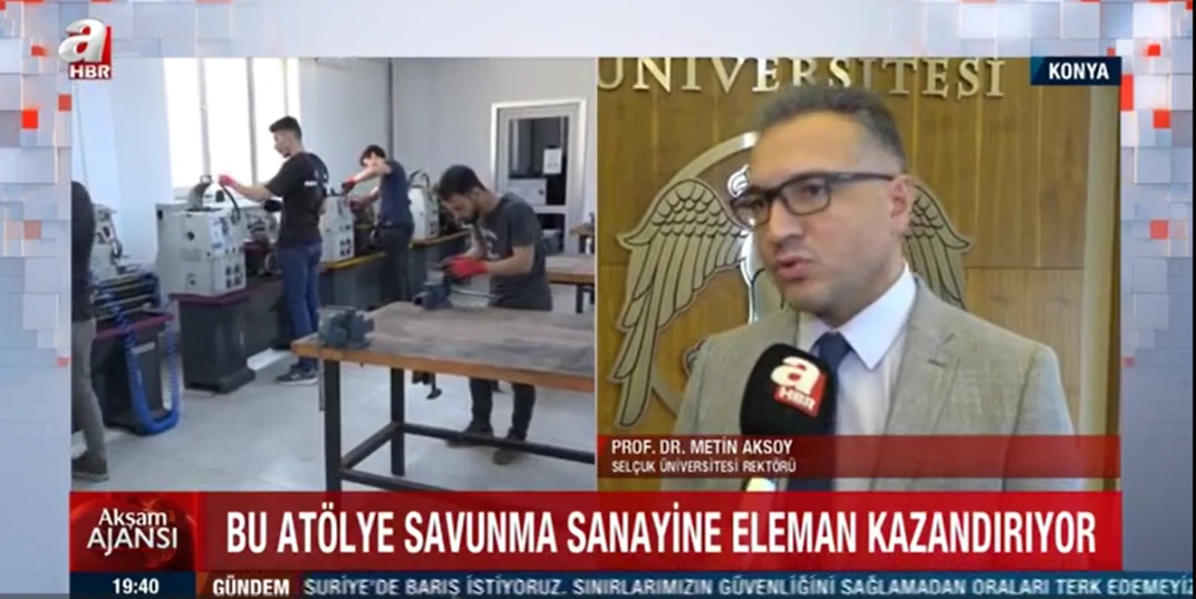 Yüksekokulumuz çalışmalarıyla ulusal medyada geniş yer bulmaya devam ediyor