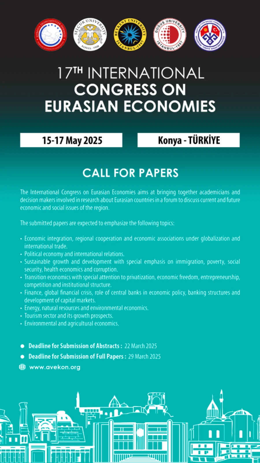 17. Uluslararası Avrasya Ekonomileri Kongresi