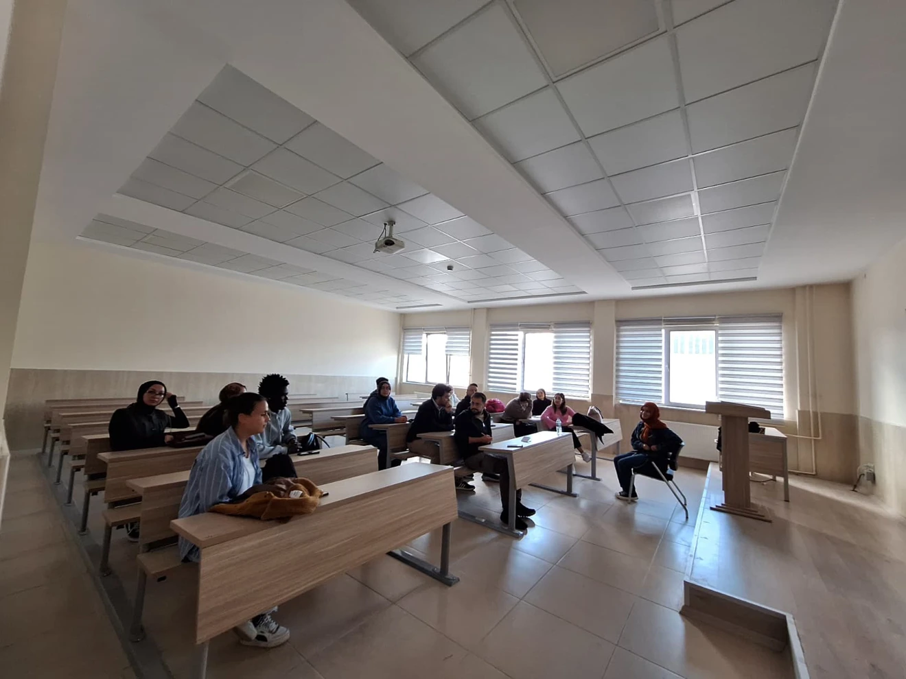 "English Speaking Activity for Faculty of Economic and Administrative Sciences Student" Konulu Söyleşi Yapıldı.