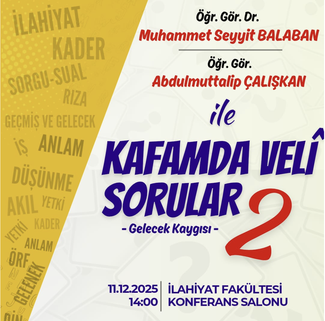 Kafamda Veli Sorular 2