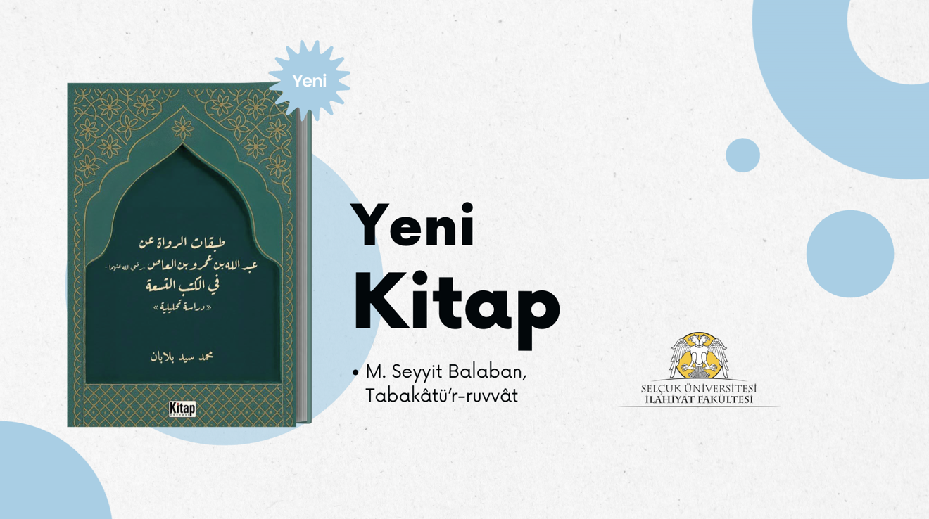 Yeni Kitap: Tabakâtü'r-ruvât
