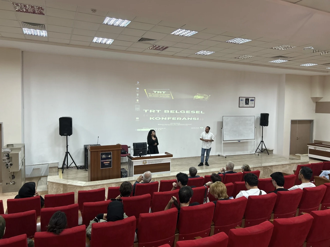 İletişim Fakültesinde ‘TRT Belgesel Ödülleri’ bilgilendirme konferansı yapıldı