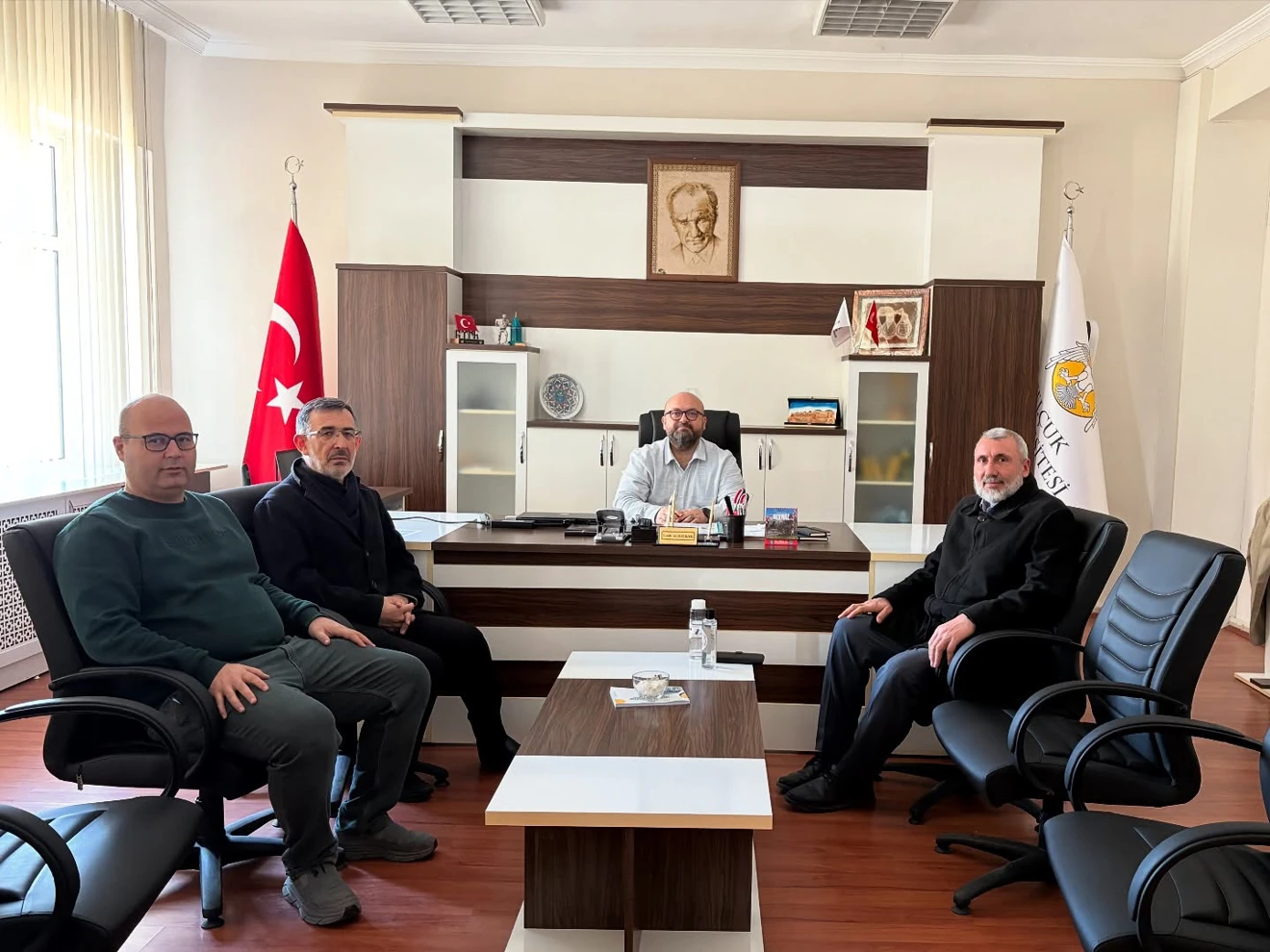 İlçe Müftülüğünden Yüksekokulumuza Ziyaret