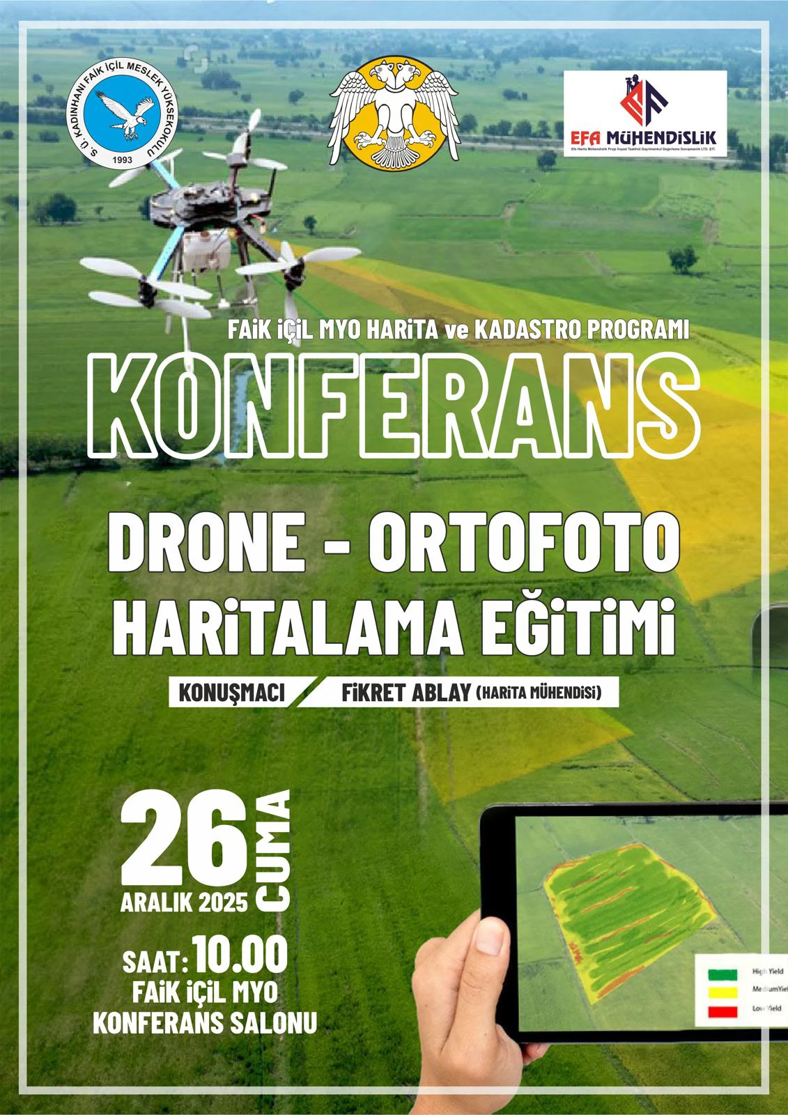 DRONE- ORTOFOTO HARİTALAMA KONFERANSI