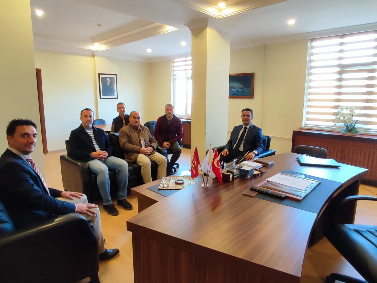 İlçemiz Kulu Kaymakamı Ömer Faruk CANPOLAT okulumuza ziyareti