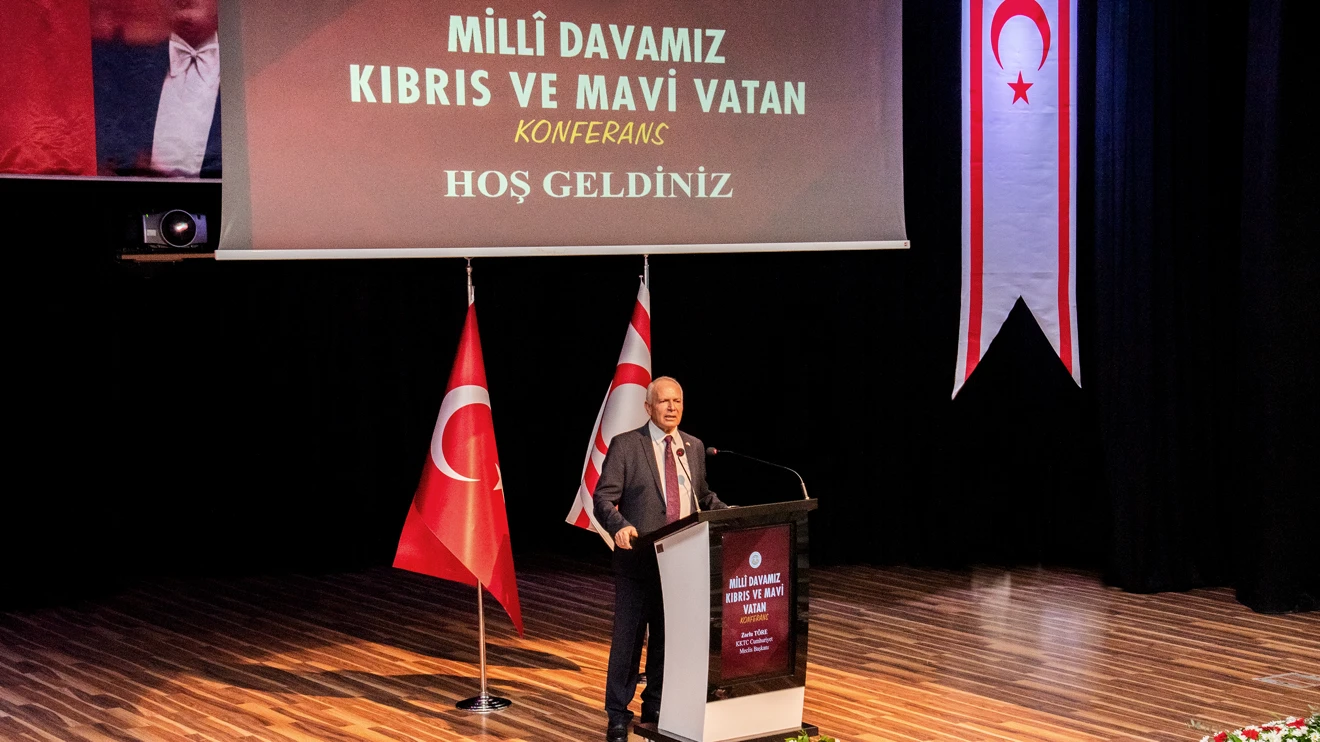 Selçuk Üniversitesinde “Milli Davamız Kıbrıs ve Mavi Vatan” konferansı yapıldı
