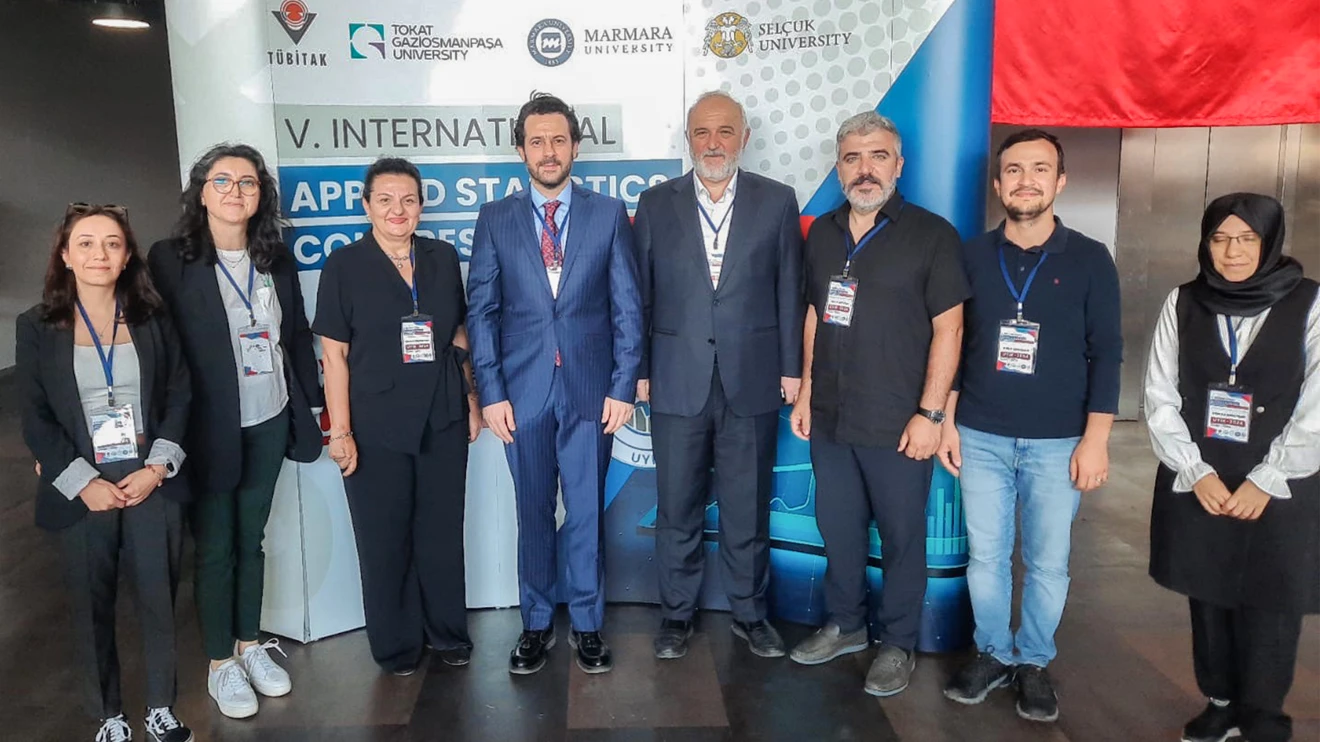 V. Uluslararası Uygulamalı İstatistik Kongresi yapıldı