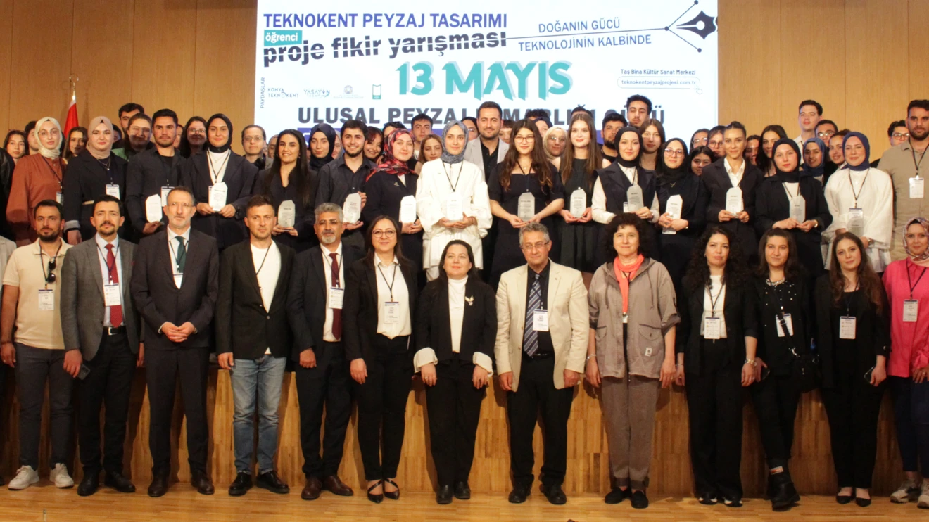 Peyzaj Mimarlığı Günü kutlanarak geleceğin tasarımcıları ödüllendirildi