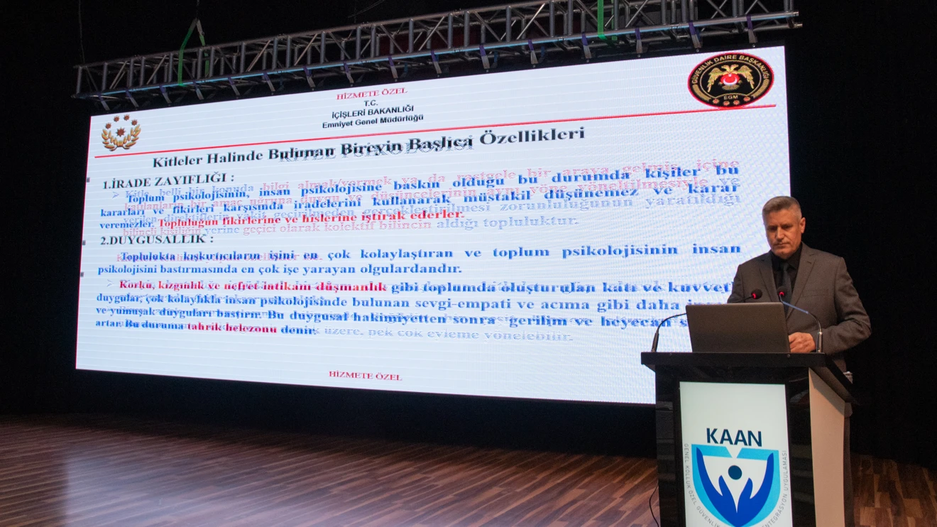 Özel güvenlik görevlilerine yönelik eğitim programı düzenlendi