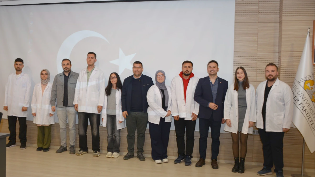 Veteriner Fakültesinde Beyaz Önlük Giydirme Töreni